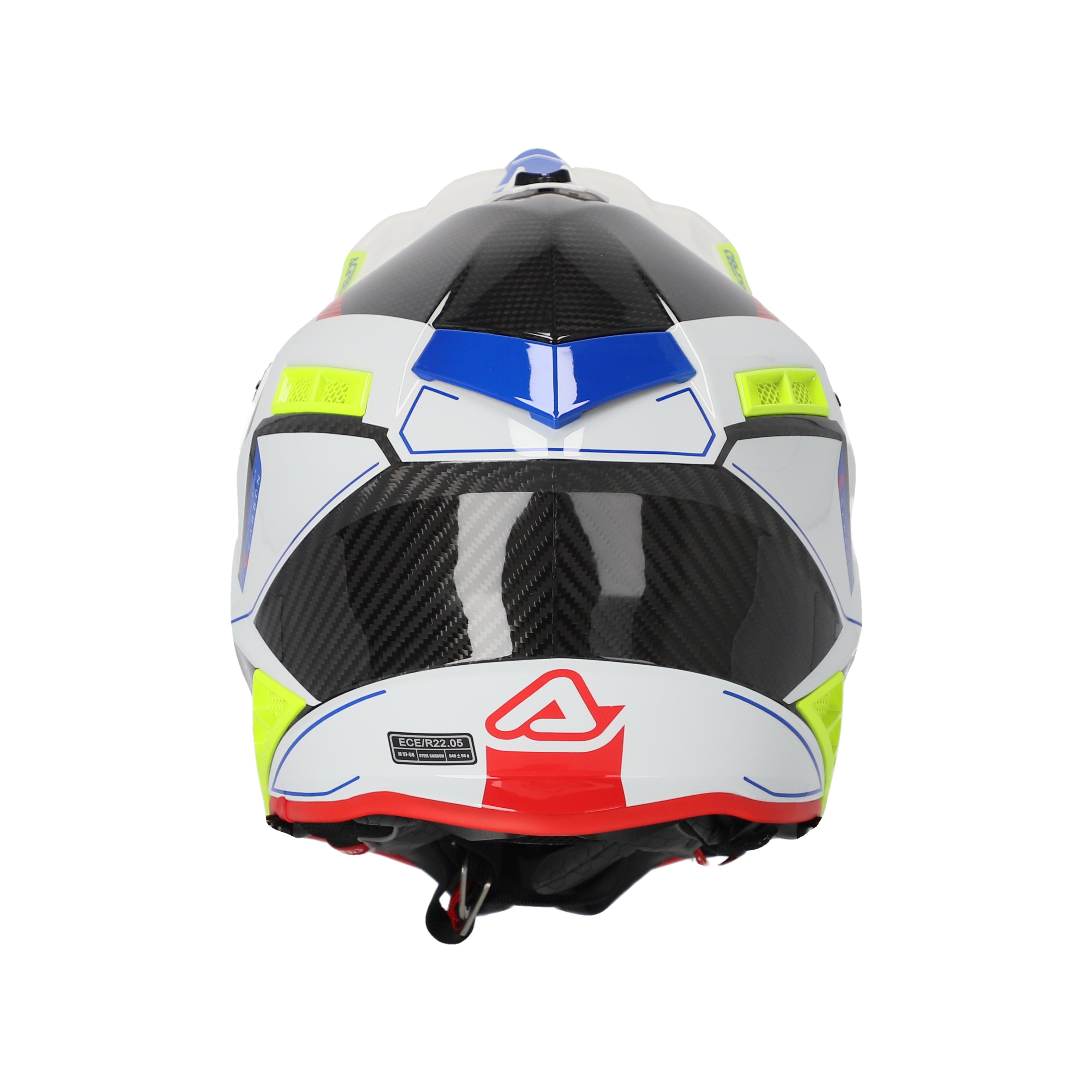 Acerbis Steel Carbon MX Helmet Matte White/Black