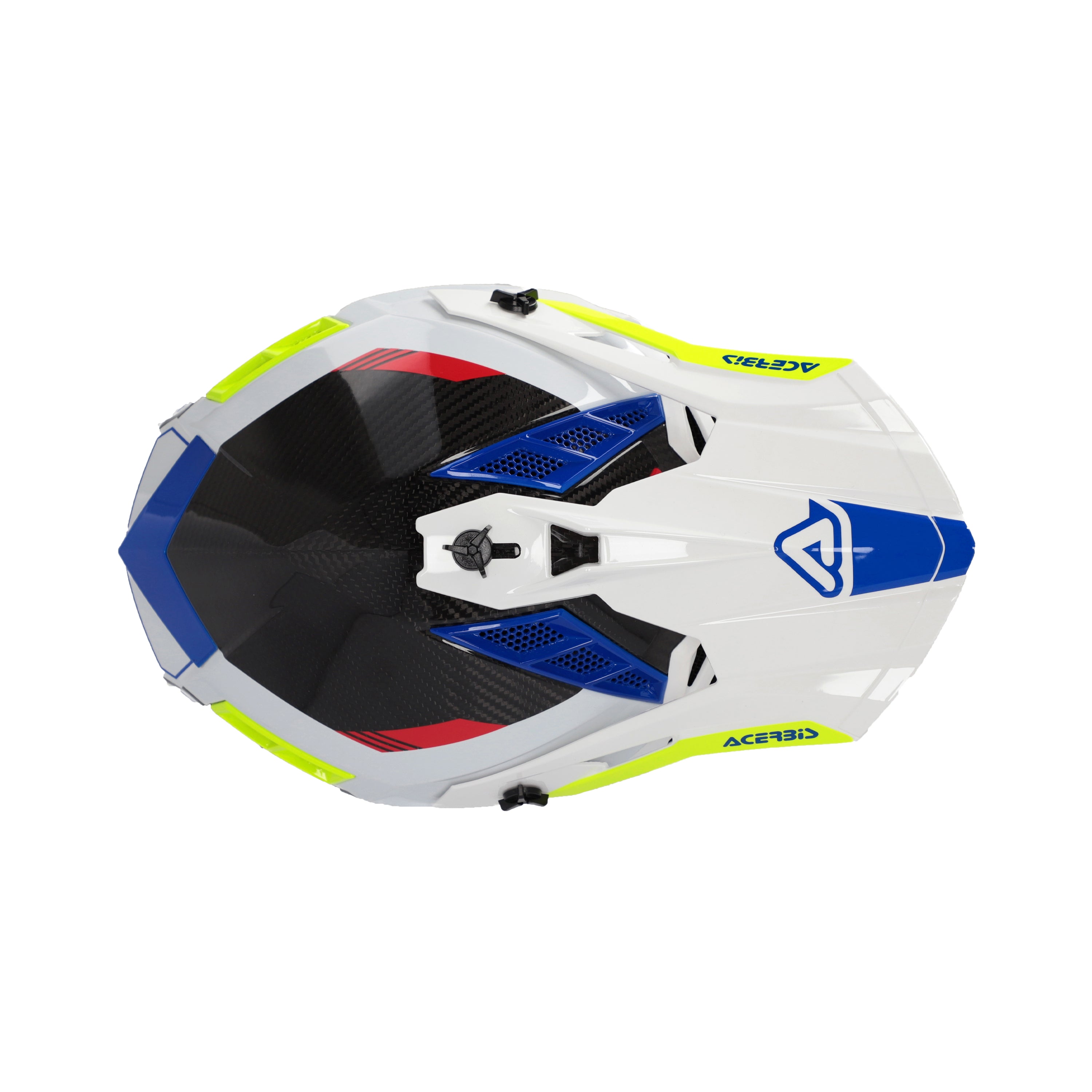 Acerbis Steel Carbon MX Helmet Matte White/Black