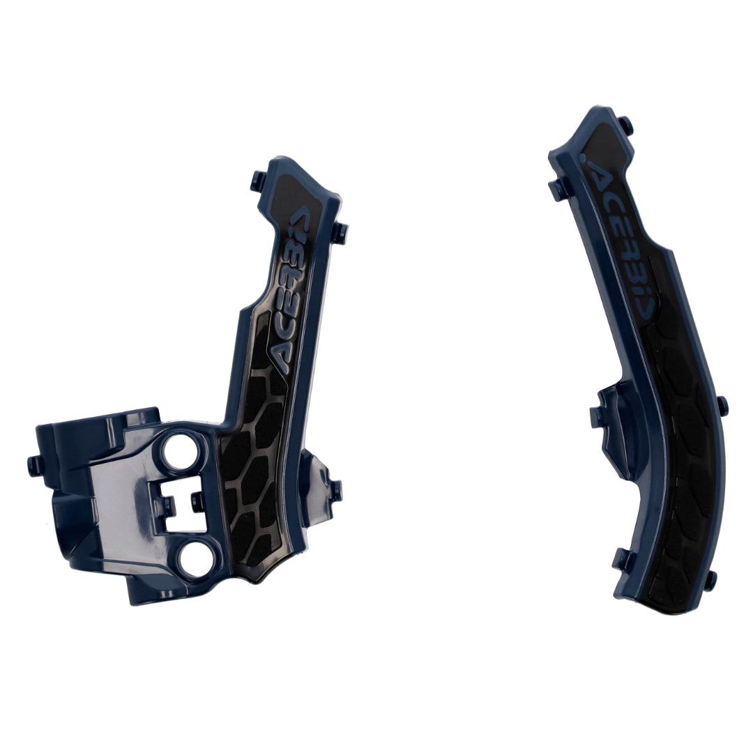 Acerbis X-Grip Frame Guards KTM SX 50 16-24, HUSKY TC 50 17-24, GAS GAS MC 50 21-23 Blue/Black