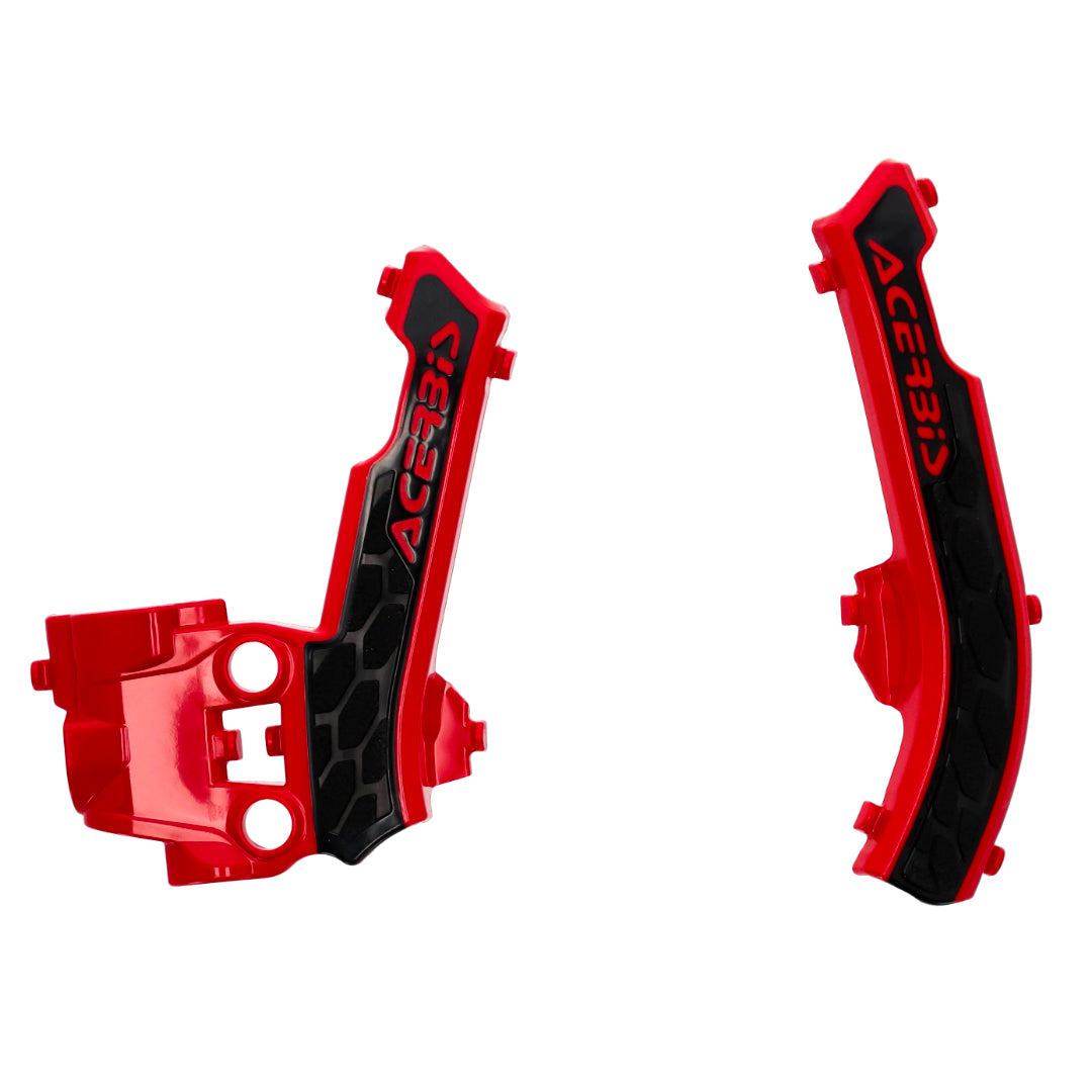 Acerbis X-Grip Frame Guards KTM SX 50 16-23, HUSKY TC 50 17-23, GAS GAS MC 50 21-23 Red/Black