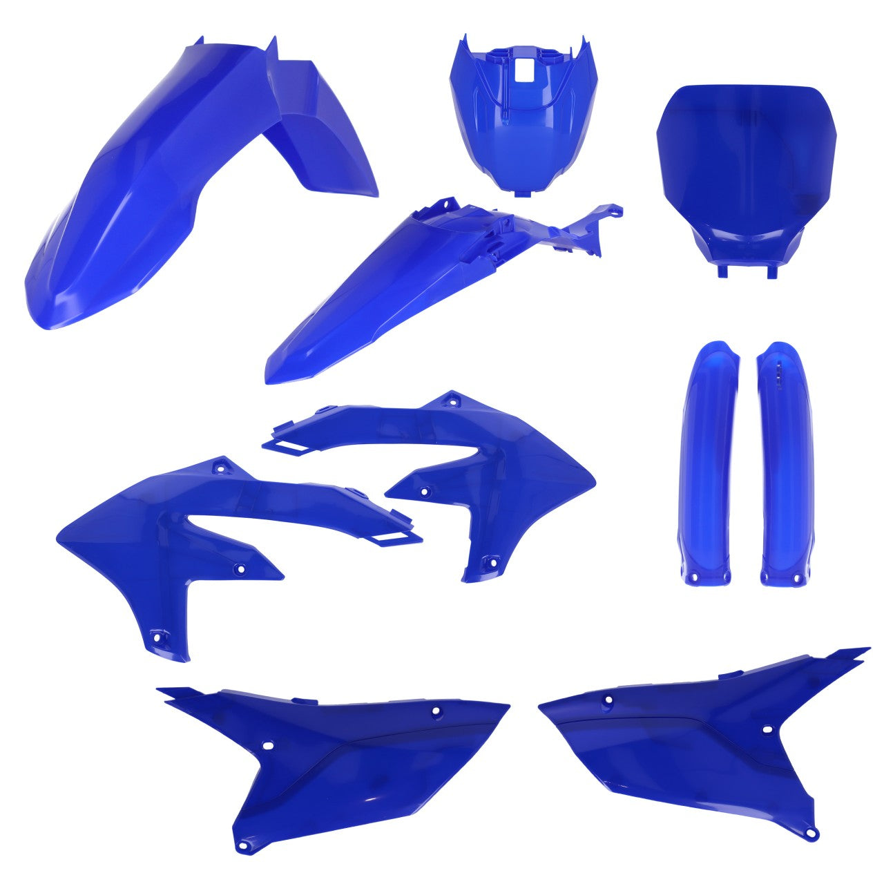 Acerbis Plastic Kit Yamaha YZF 250 2024, YZF 450 2023-2024 Blue