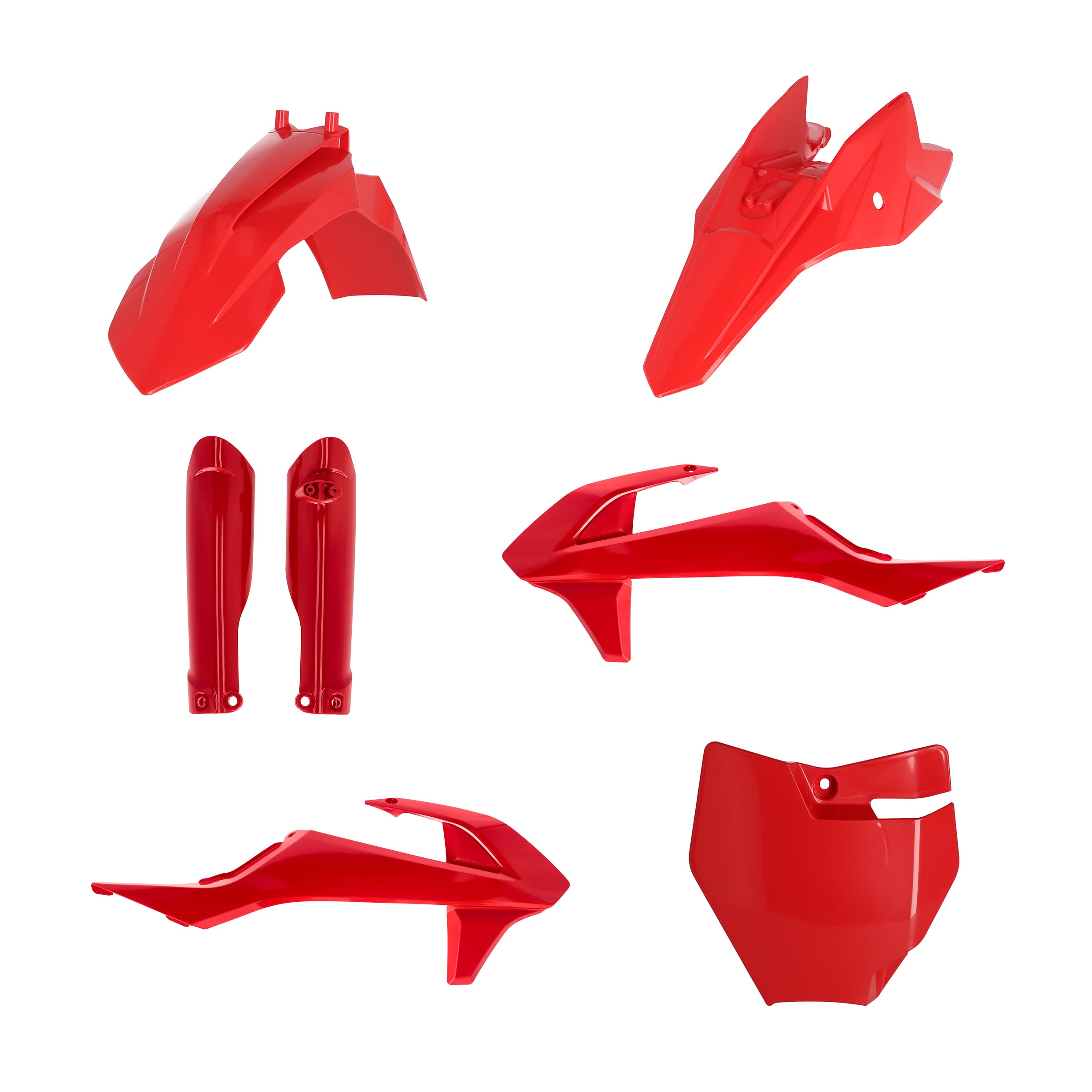 Acerbis Plastic Kit Gas Gas MC 50 21-23 Red