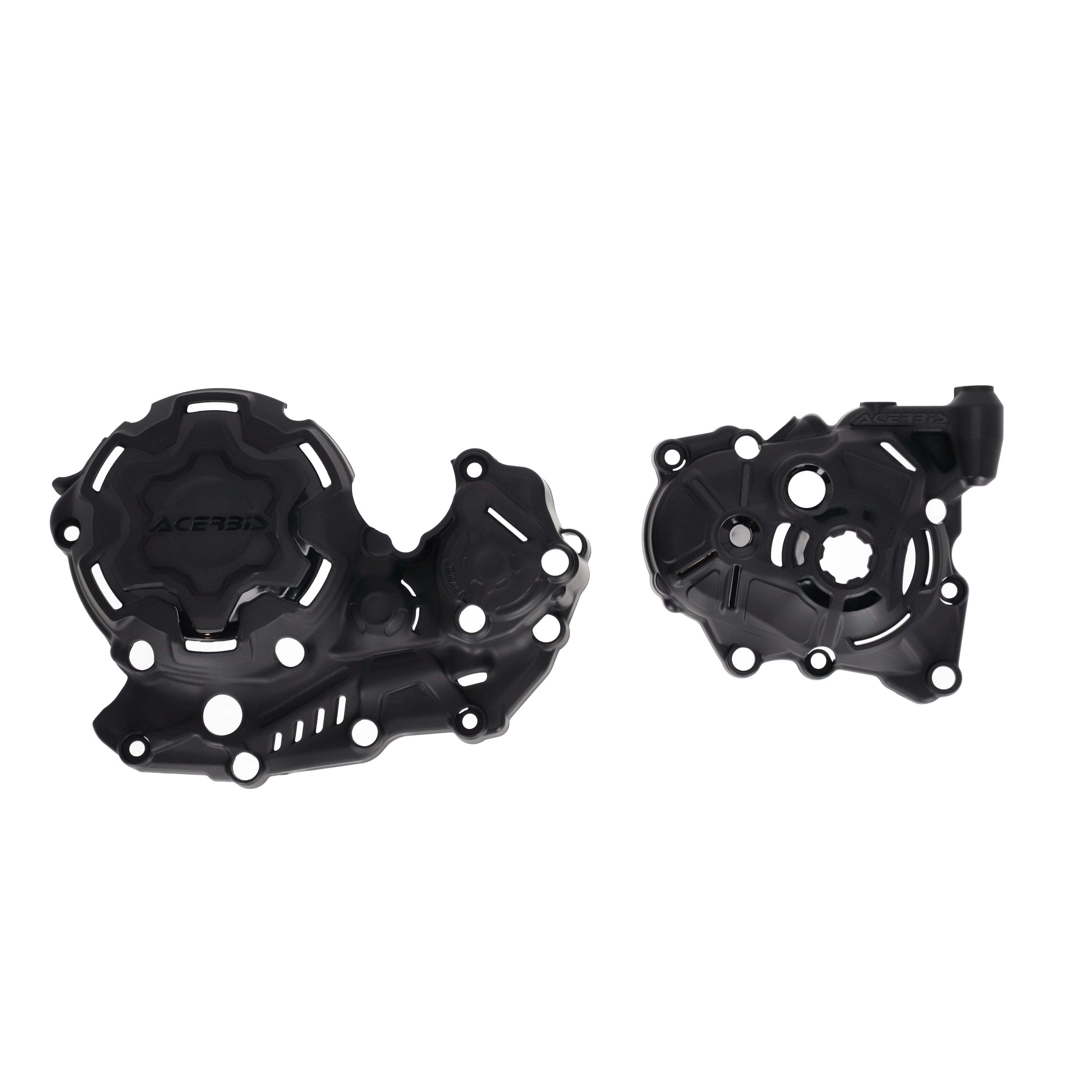 Acerbis X-Power Engine Cover Set YAMAHA YZF450 2023-2025, YZF450X 2023-2025, WRF450 2024-2025 Black