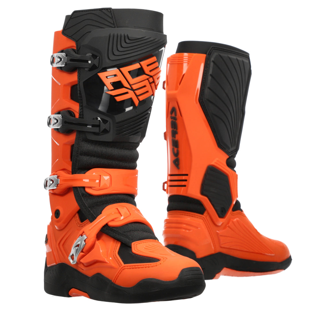 Acerbis Whoops MX Boots Orange/Black