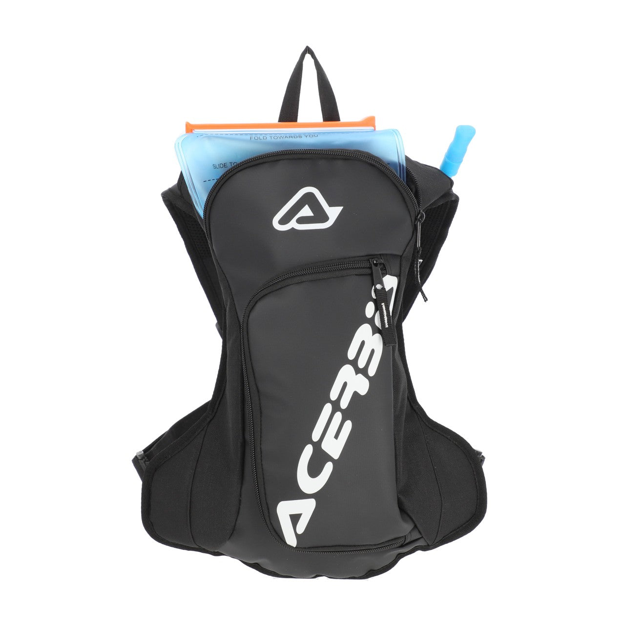 Acerbis Acqua Logo Hydration Drink Backpack 5l  - With 2 Litre Bladder Black/White