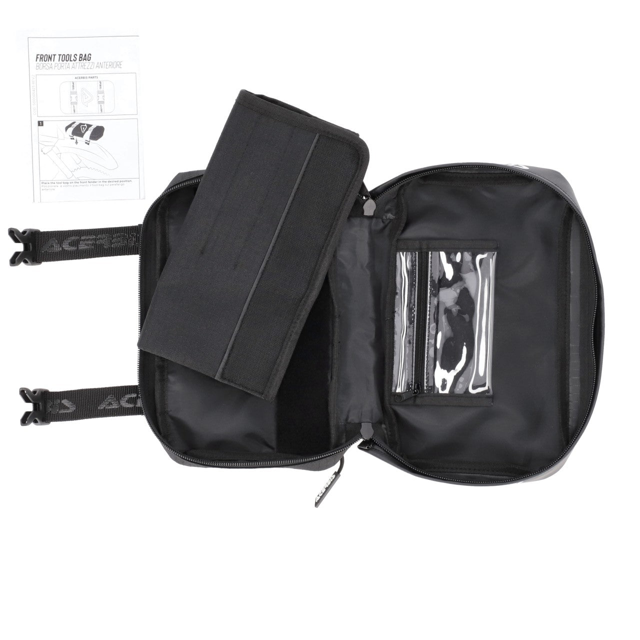 Acerbis Logo Front Fender Tool Bag Black/White