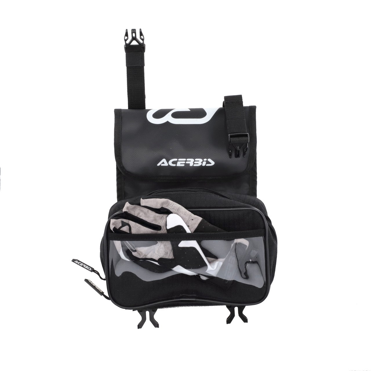 Acerbis Logo Rear Fender Tool Bag Black/White