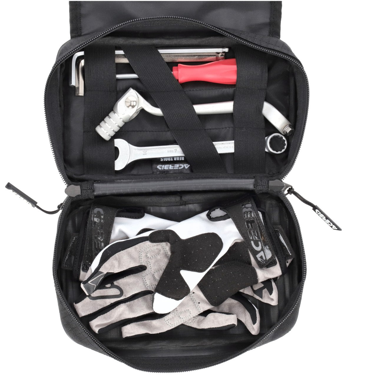 Acerbis Logo Rear Fender Tool Bag Black/White