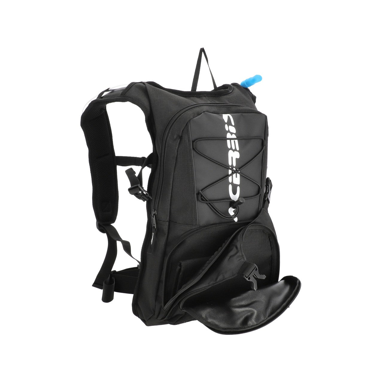 Acerbis H20 Logo Hydration Drink Backpack 10l  - With 2 Litre Bladder Black/White