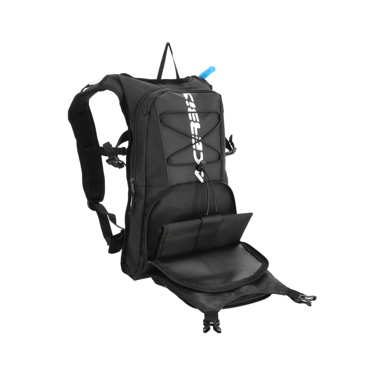 Acerbis H20 Logo Hydration Drink Backpack 10l  - With 2 Litre Bladder Black/White