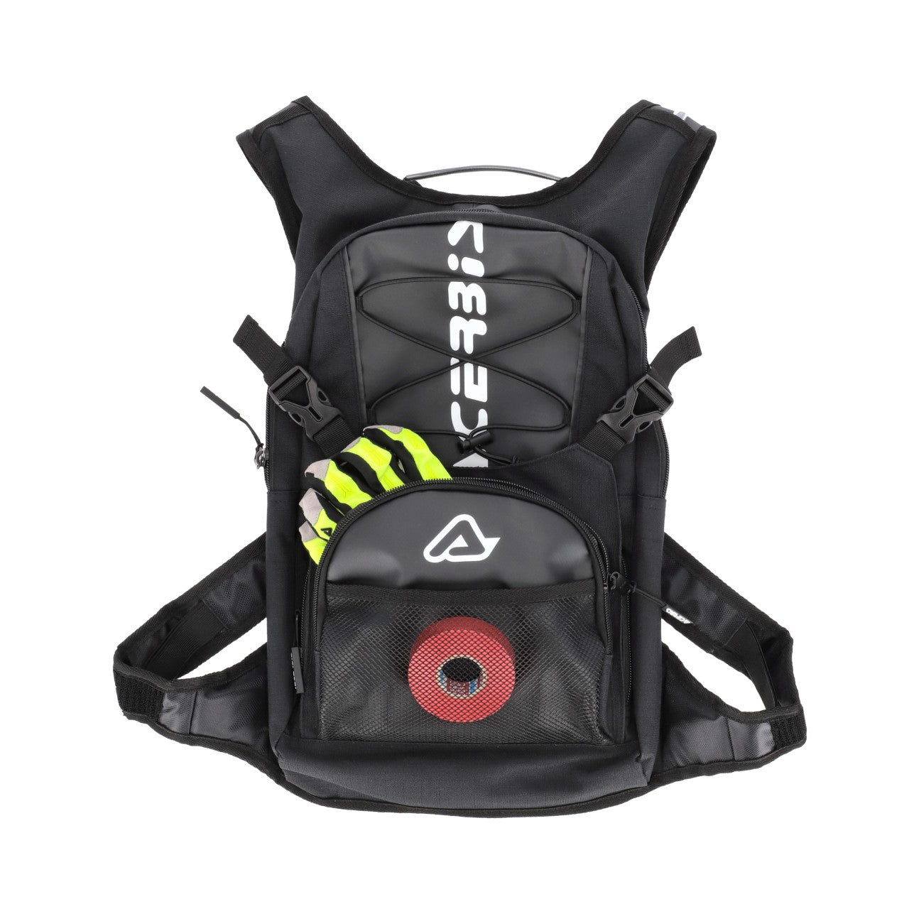 Acerbis H20 Logo Hydration Drink Backpack 10l  - With 2 Litre Bladder Black/White