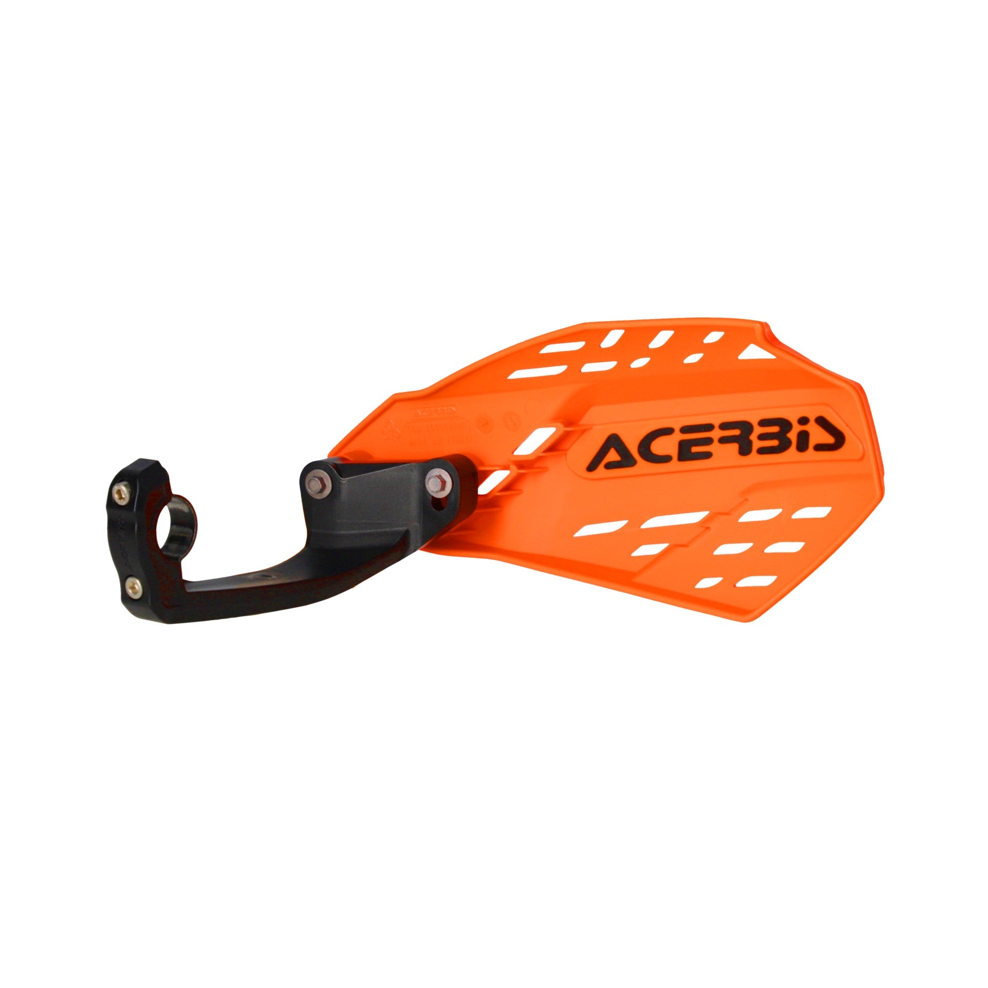 Acerbis Linear Vented MX Handguards Orange/Black