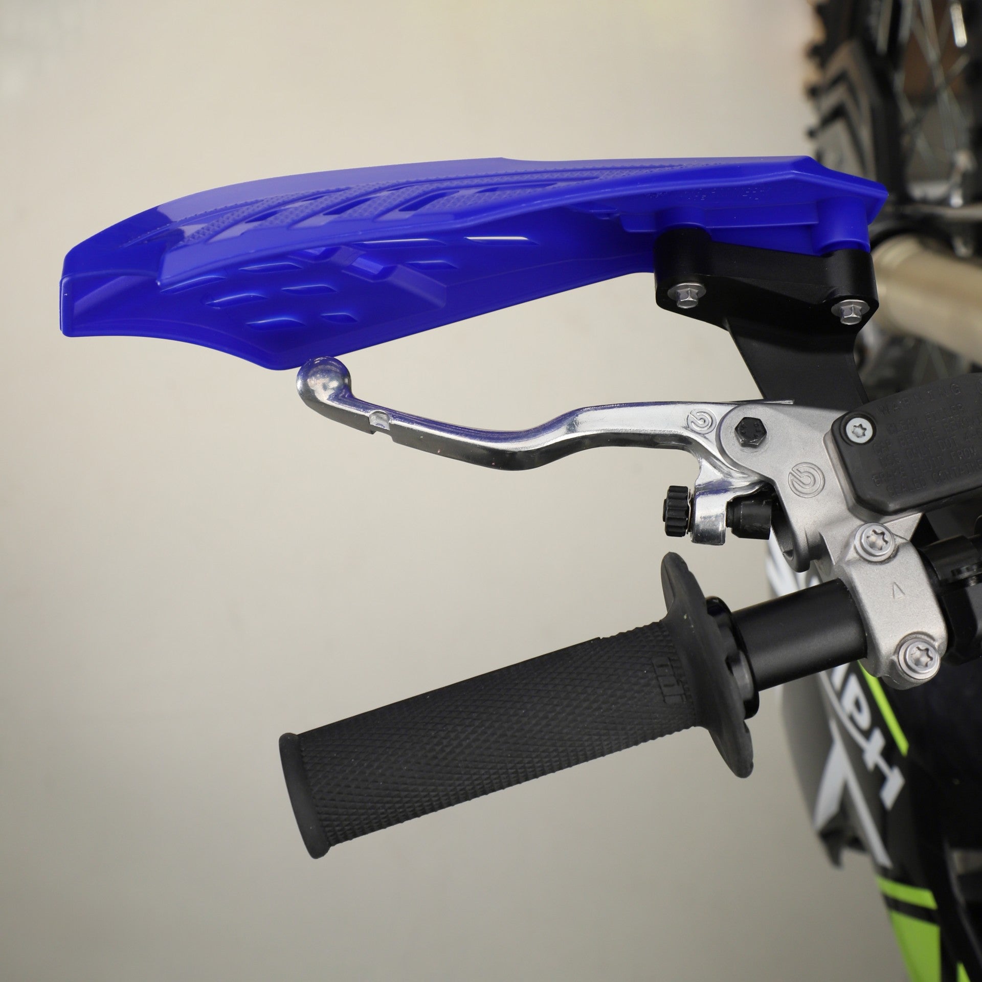 Acerbis Linear Vented MX Handguards Blue/White