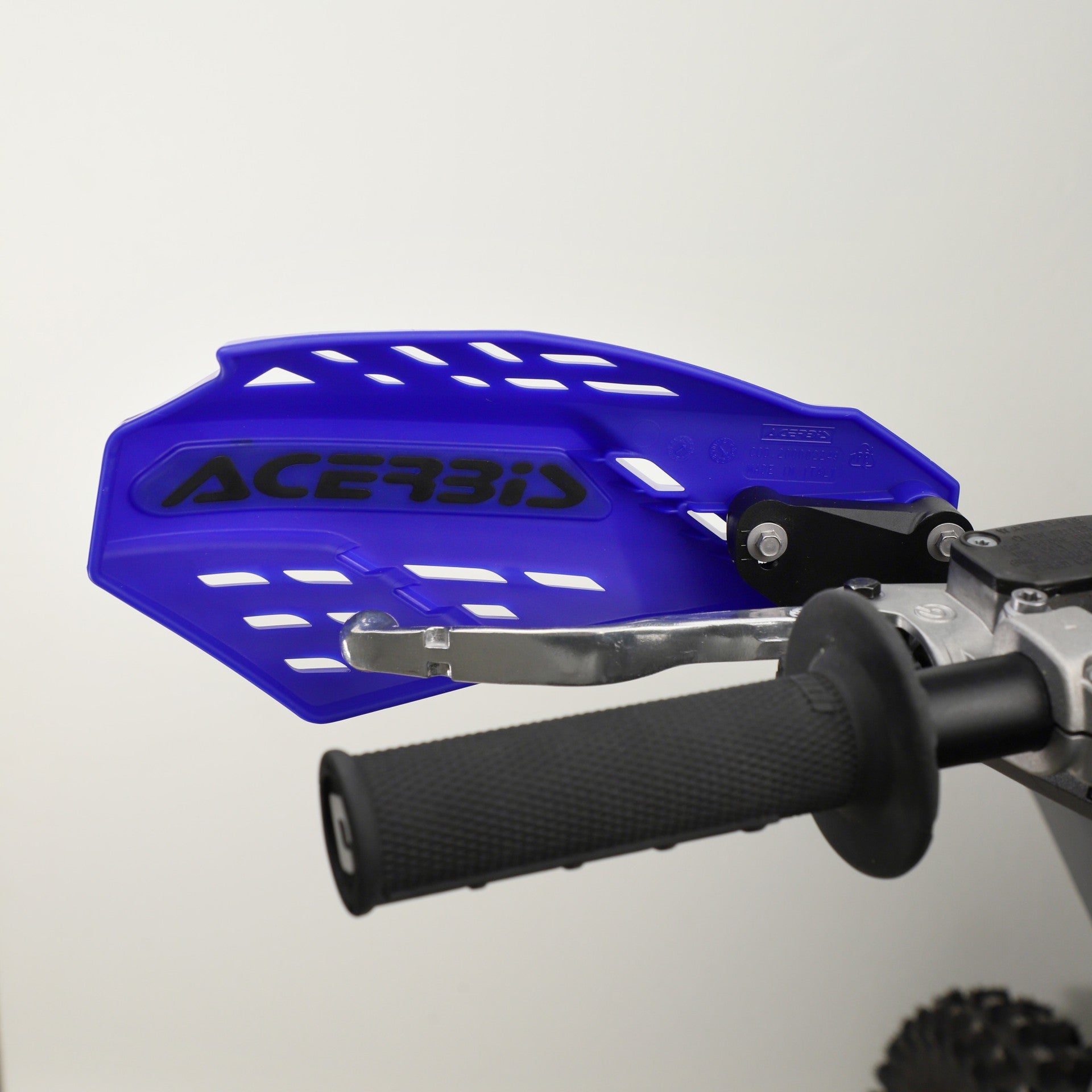 Acerbis Linear Vented MX Handguards Blue/Black