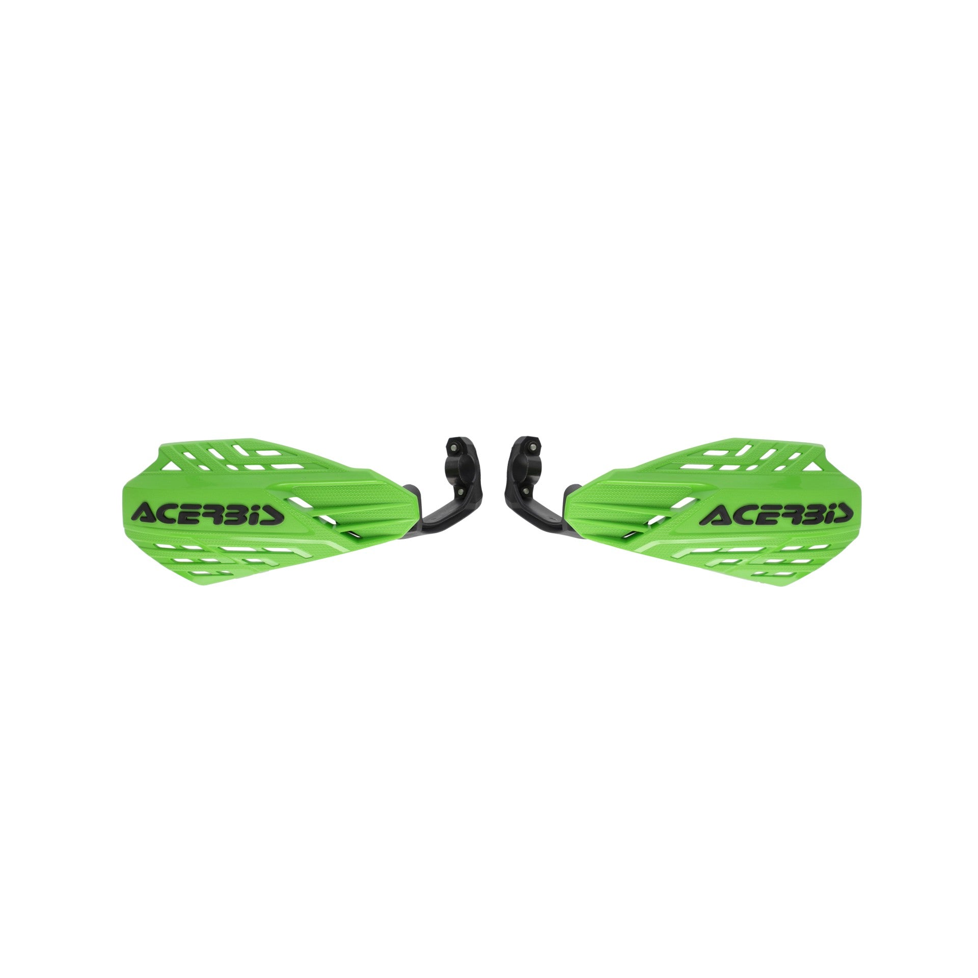 Acerbis Linear Vented MX Handguards Green/Black
