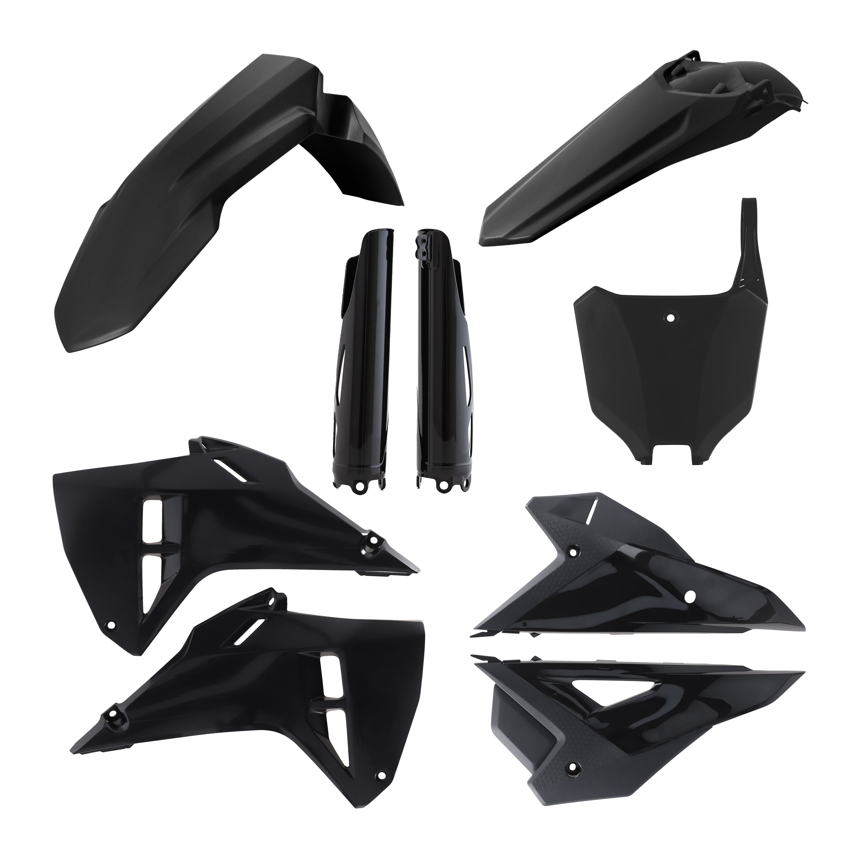 Acerbis Plastic Kit Honda CRF 250R 2025, CRF 450R 2025 Black