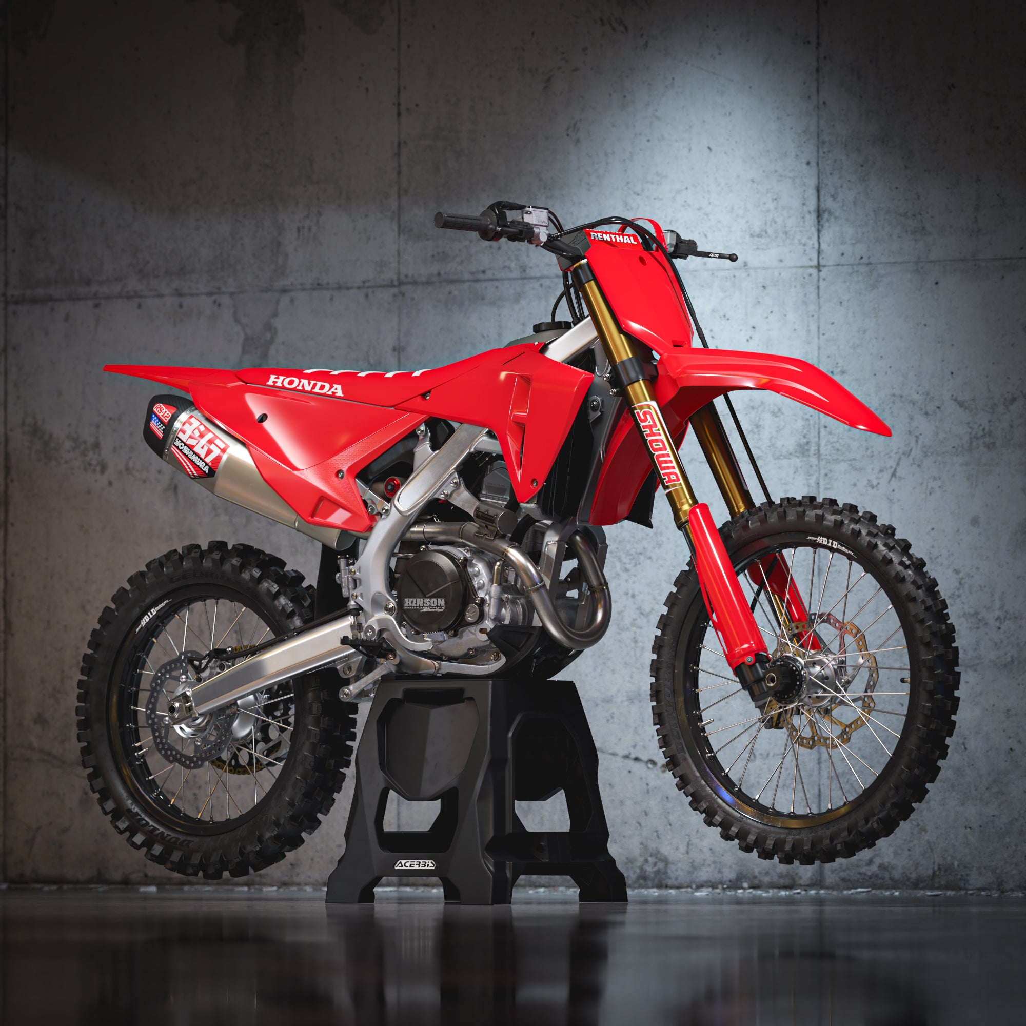 Acerbis Plastic Kit Honda CRF 250R 2025-2026, CRF 450R 2025-2026 Red