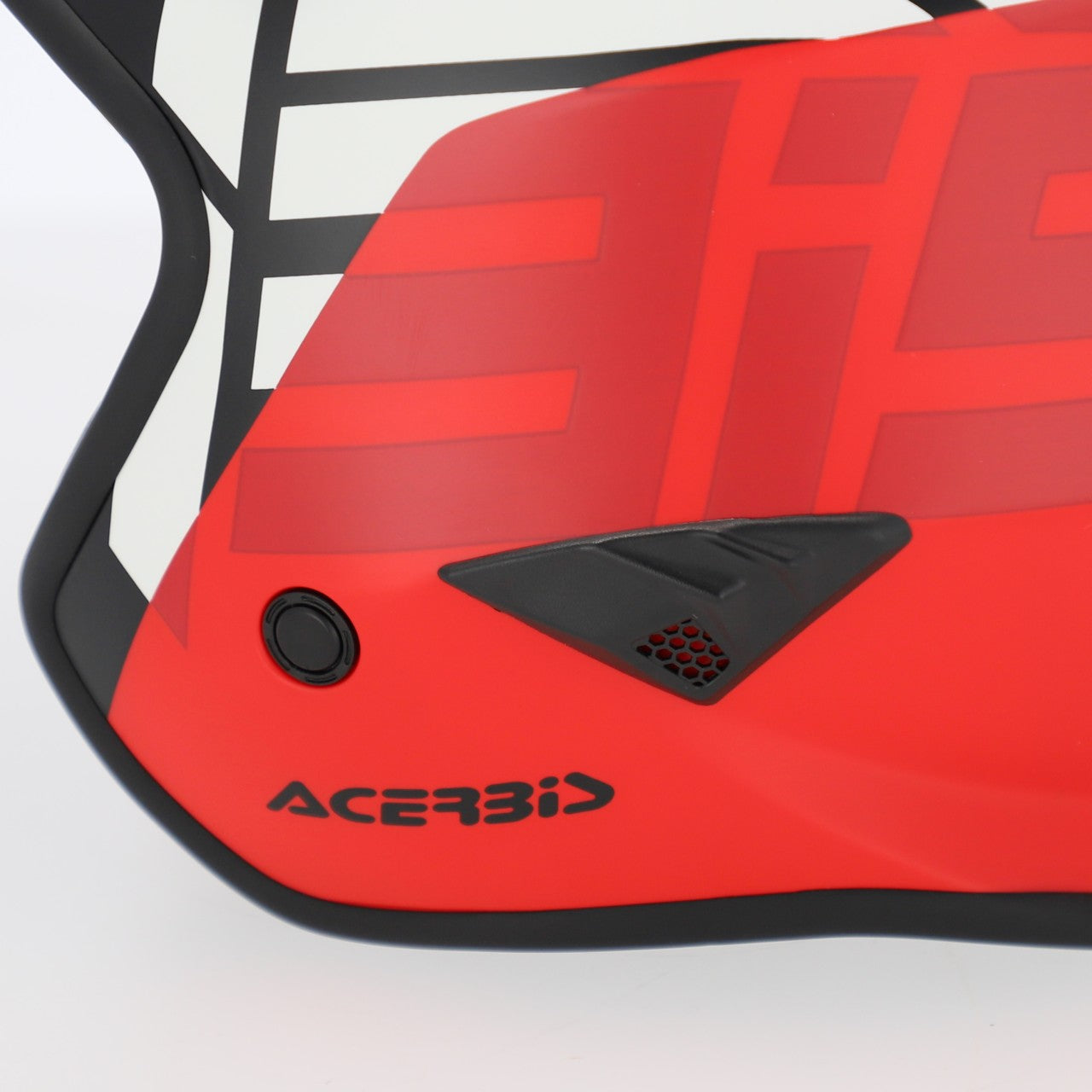 Acerbis Jet Aria Graphic Trials Helmet Grey/Red