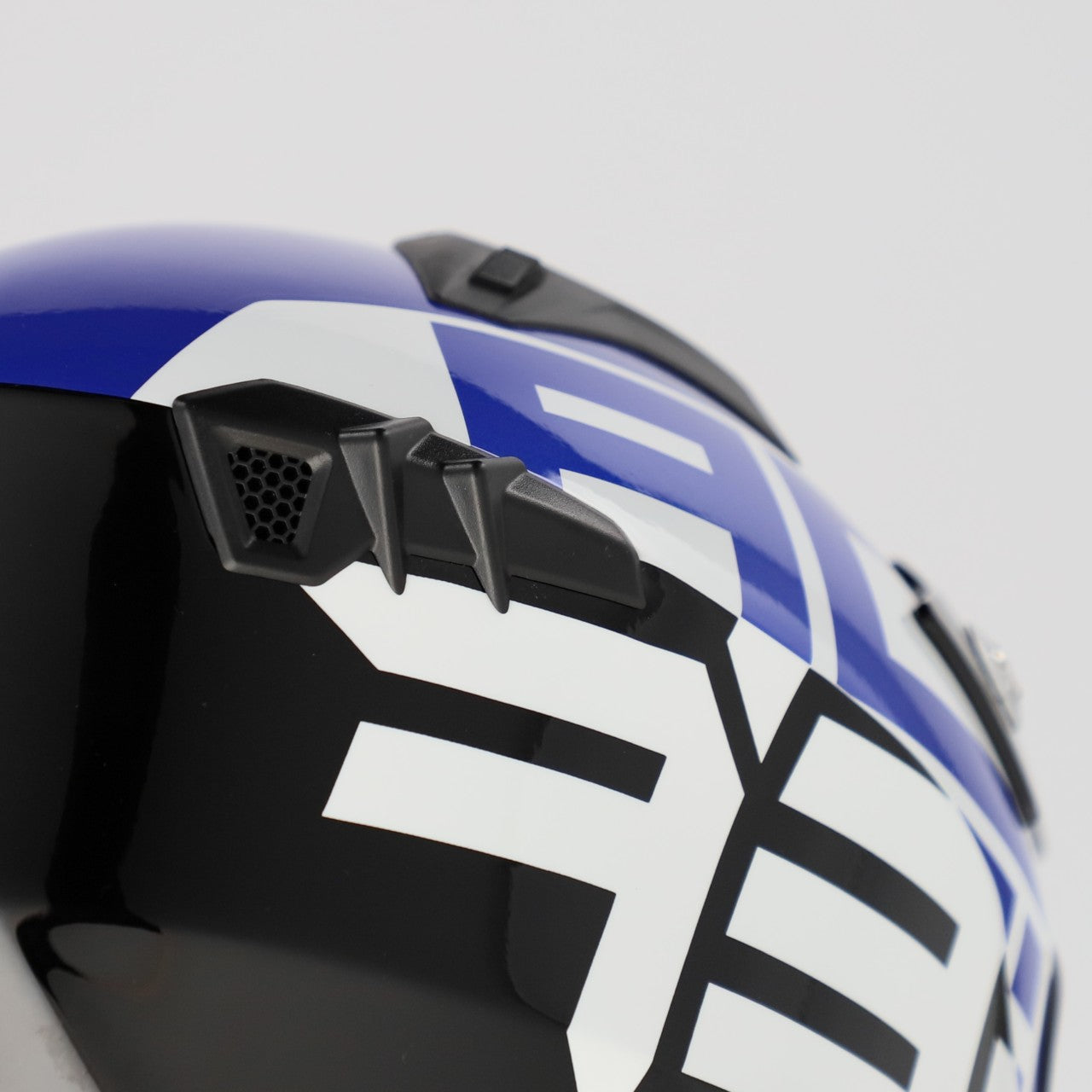 Acerbis Jet Aria Graphic Trials Helmet Black/Blue
