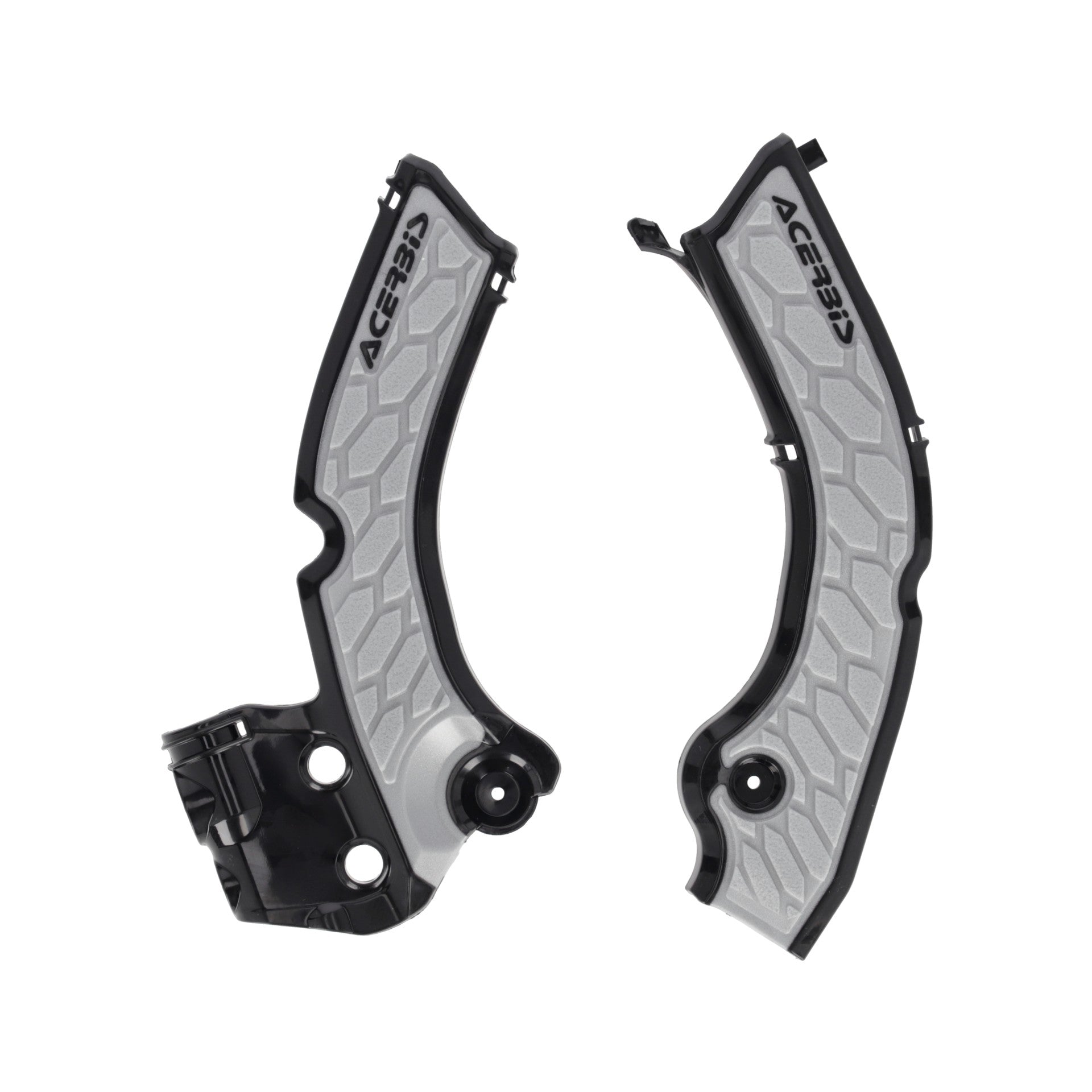 Acerbis X-Grip Frame Guards TRIUMPH TF250X 24-26, TF450X/RC 25-26, TF250/450E 25-26 Black/Grey