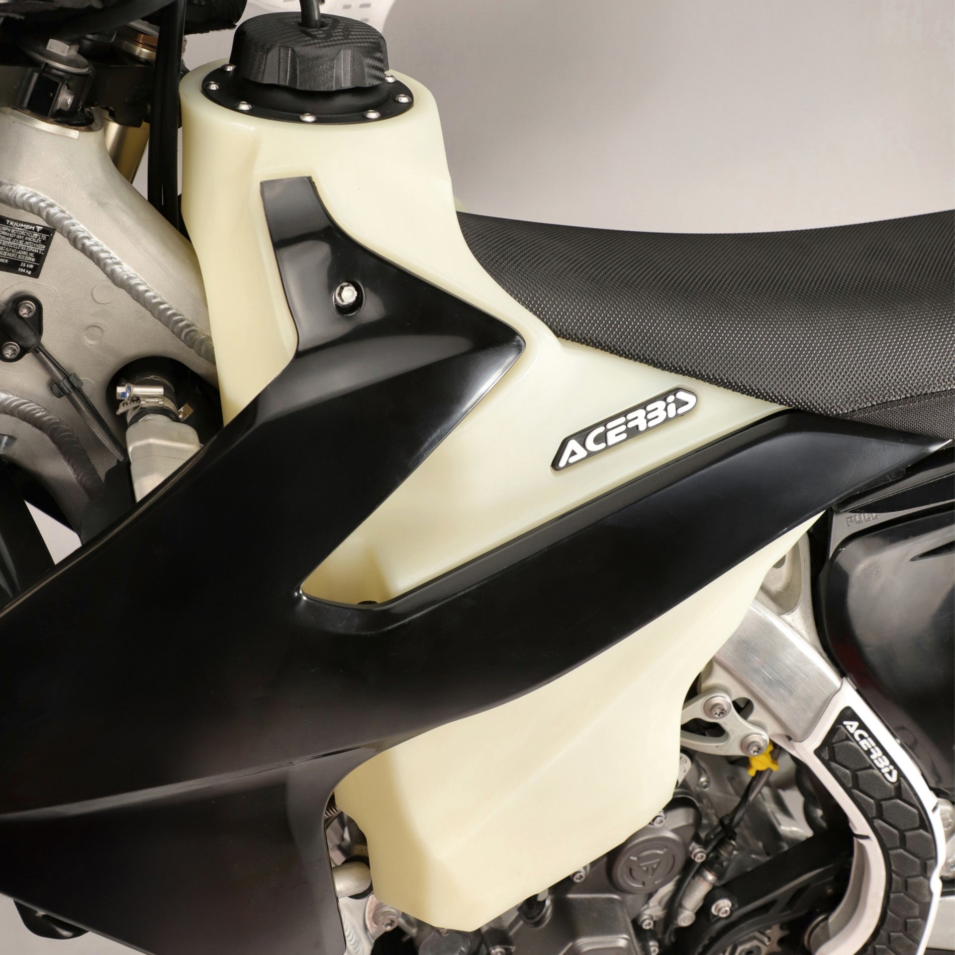 Acerbis Fuel Tank 12Ltr TRIUMPH TF250X 24-26, TF20E 2026 TF450X/E/RC 25-26 Clear