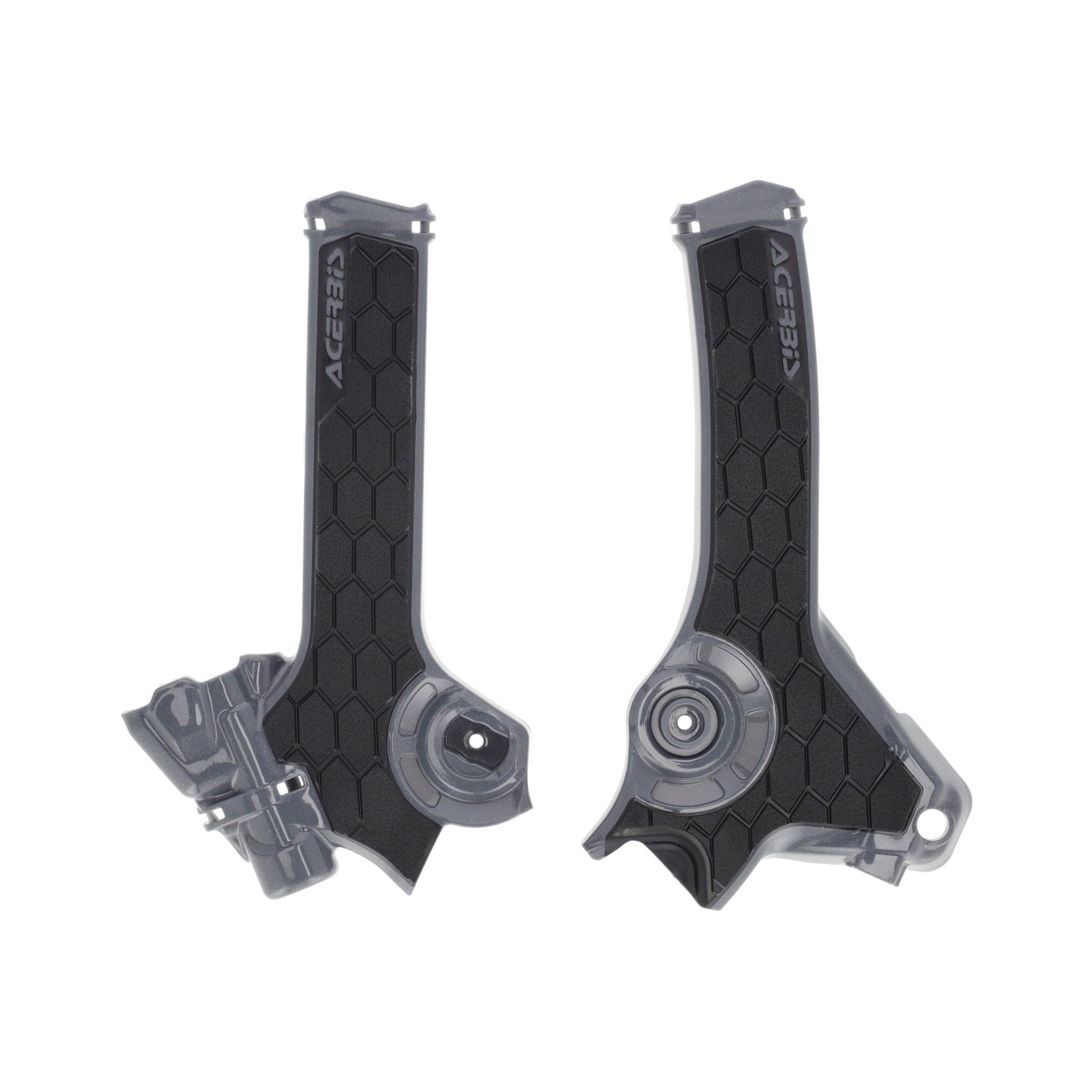 Acerbis X-Grip Frame Guards Suzuki DR-Z4SM 2025, DR-Z4S 2025-2026 Grey/Black