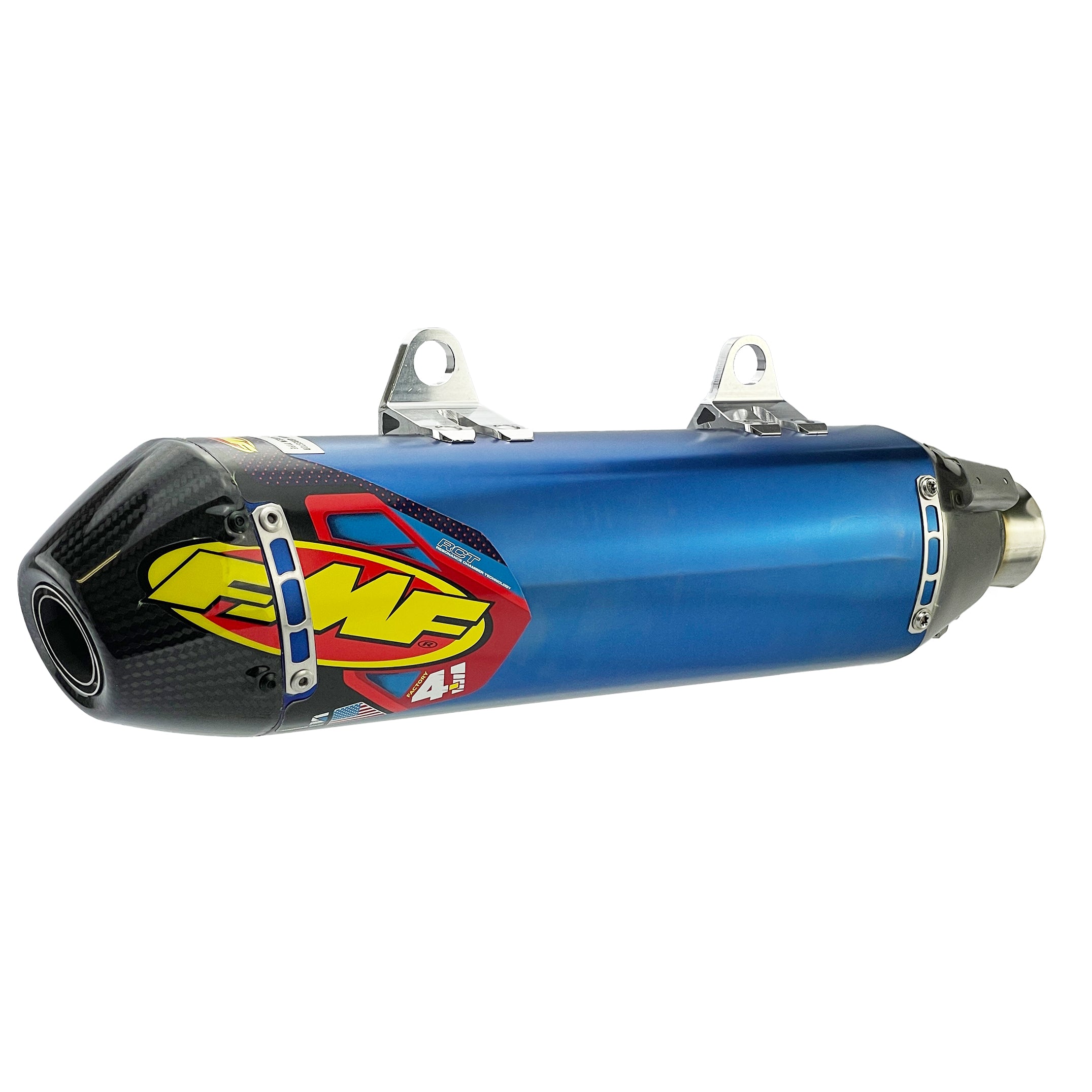 FMF Factory 4.1 RCT Titanium Exhaust Silencer KTM/Husky SXF/FC 250/350/450 16-18, EXC-F/FE 250/350/450 17-19 - FMF 045586
