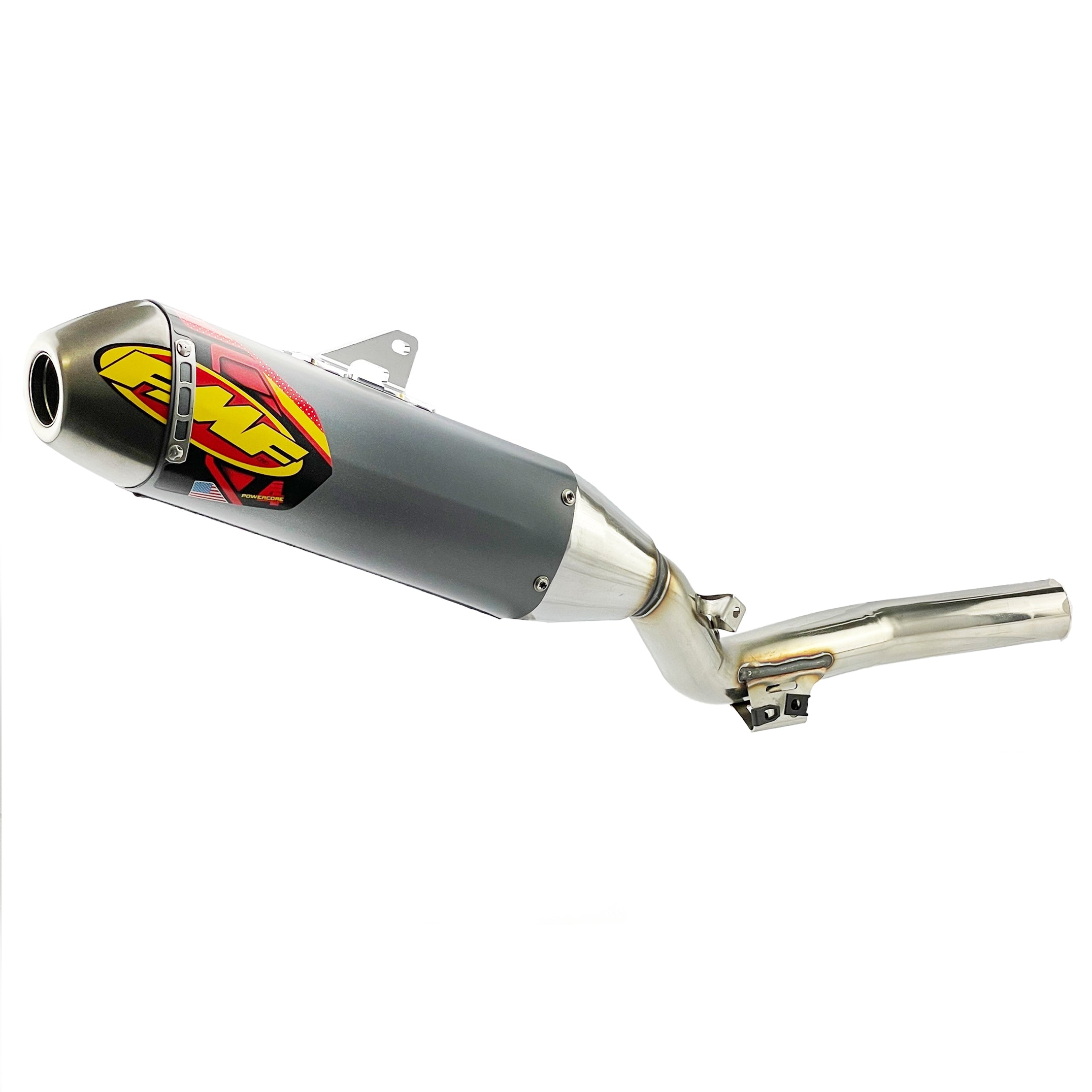 FMF Powercore 4 Hex Exhaust Silencer Yamaha YZF 450 14-17, WR450F 16-18 - FMF 044404