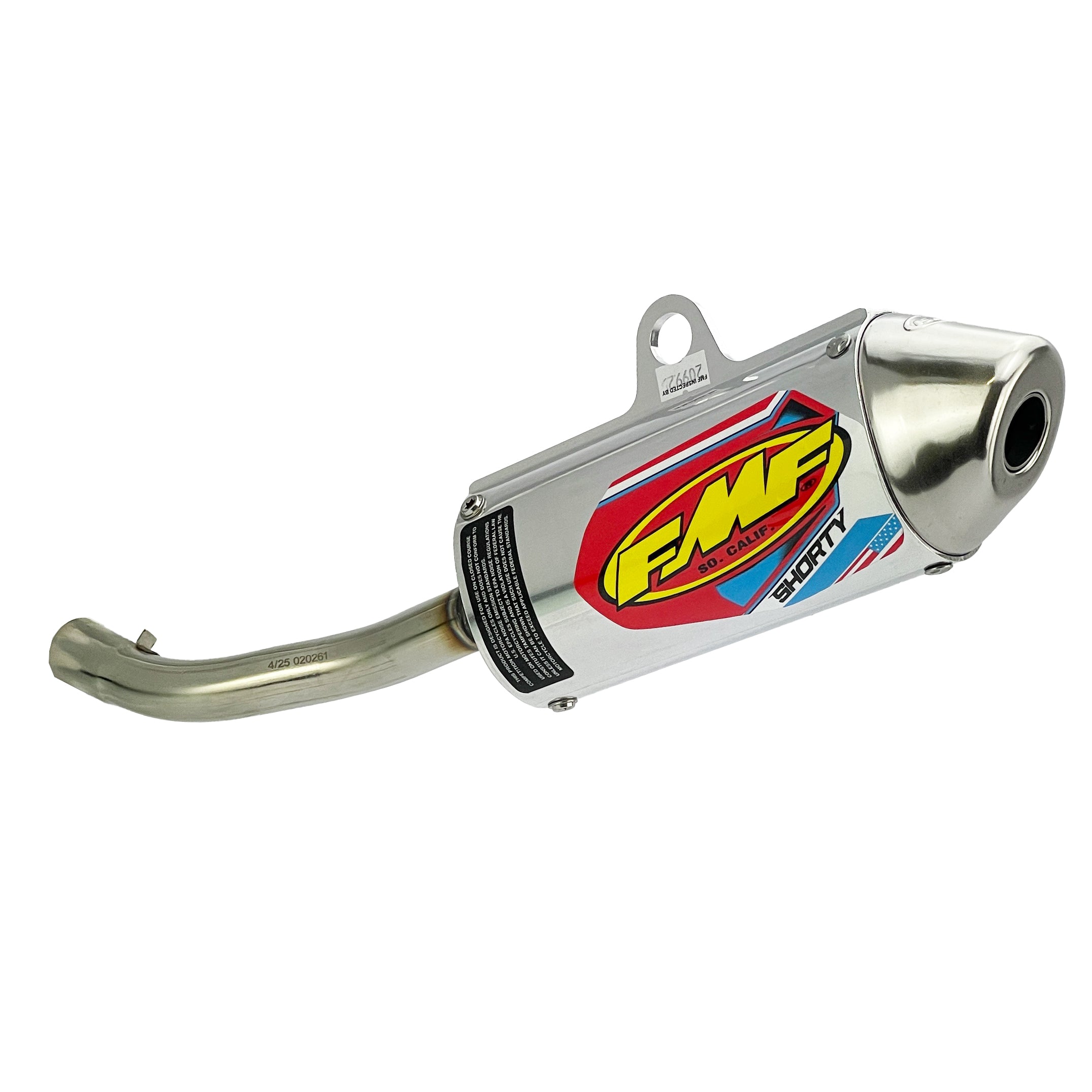 FMF Powercore 2 Shorty Exhaust Silencer Yamaha YZ 125 1996-1999 - FMF 020261