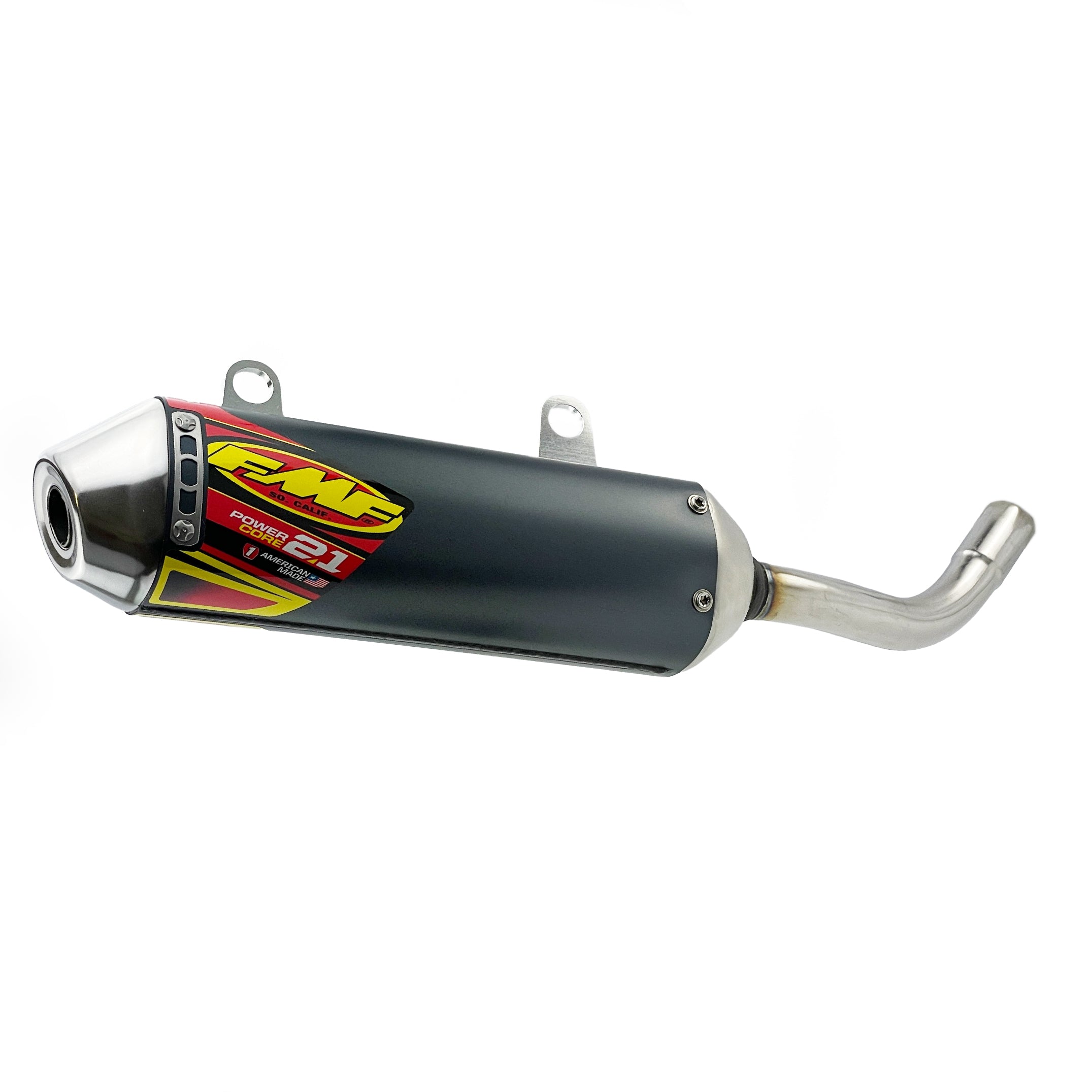 FMF Powercore 2.1 Shorty Exhaust Silencer KTM/Husky SX/TC 250 17-18, EXC/TE 250/300 18-19 - FMF 025213