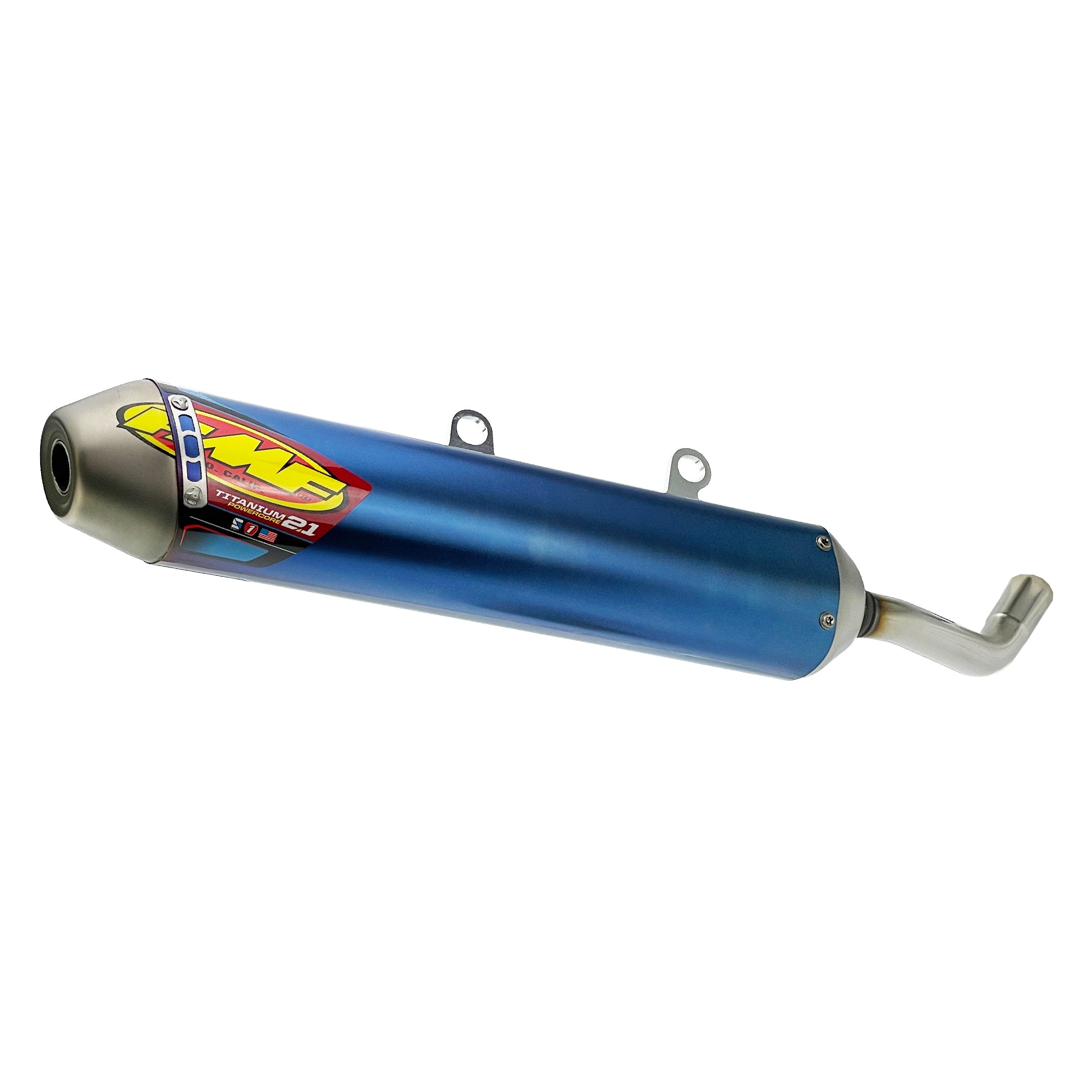 FMF Titanium Powercore 2.1 Extreme Exhaust Silencer KTM SX 250 19-22, EXC 300 20-21, Husky TC 250 19-22, Gas Gas EC 250 21-23 - FMF 025264