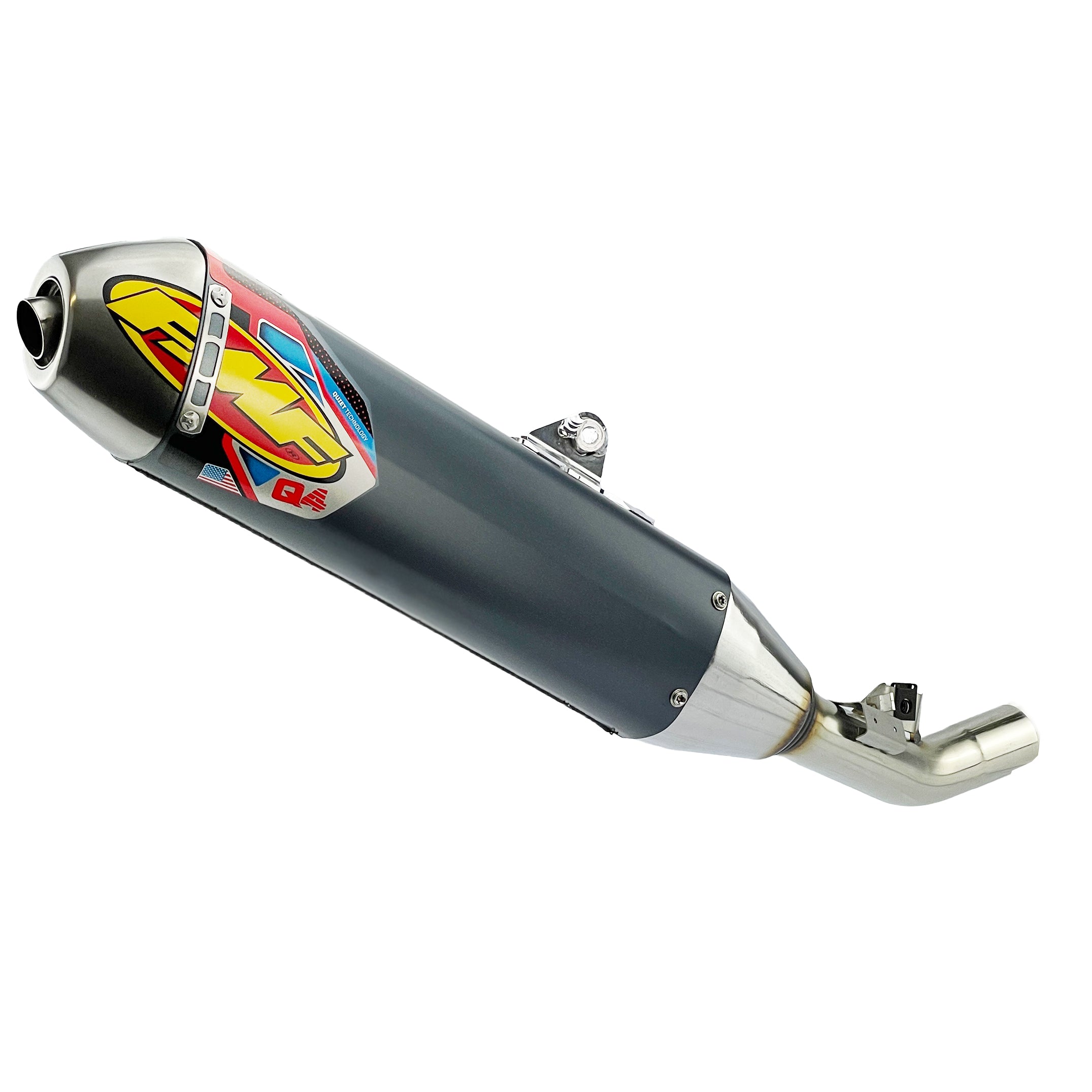 FMF Q4 Hex Exhaust Silencer Honda CRF 450 X 2019-2025 - FMF 041578