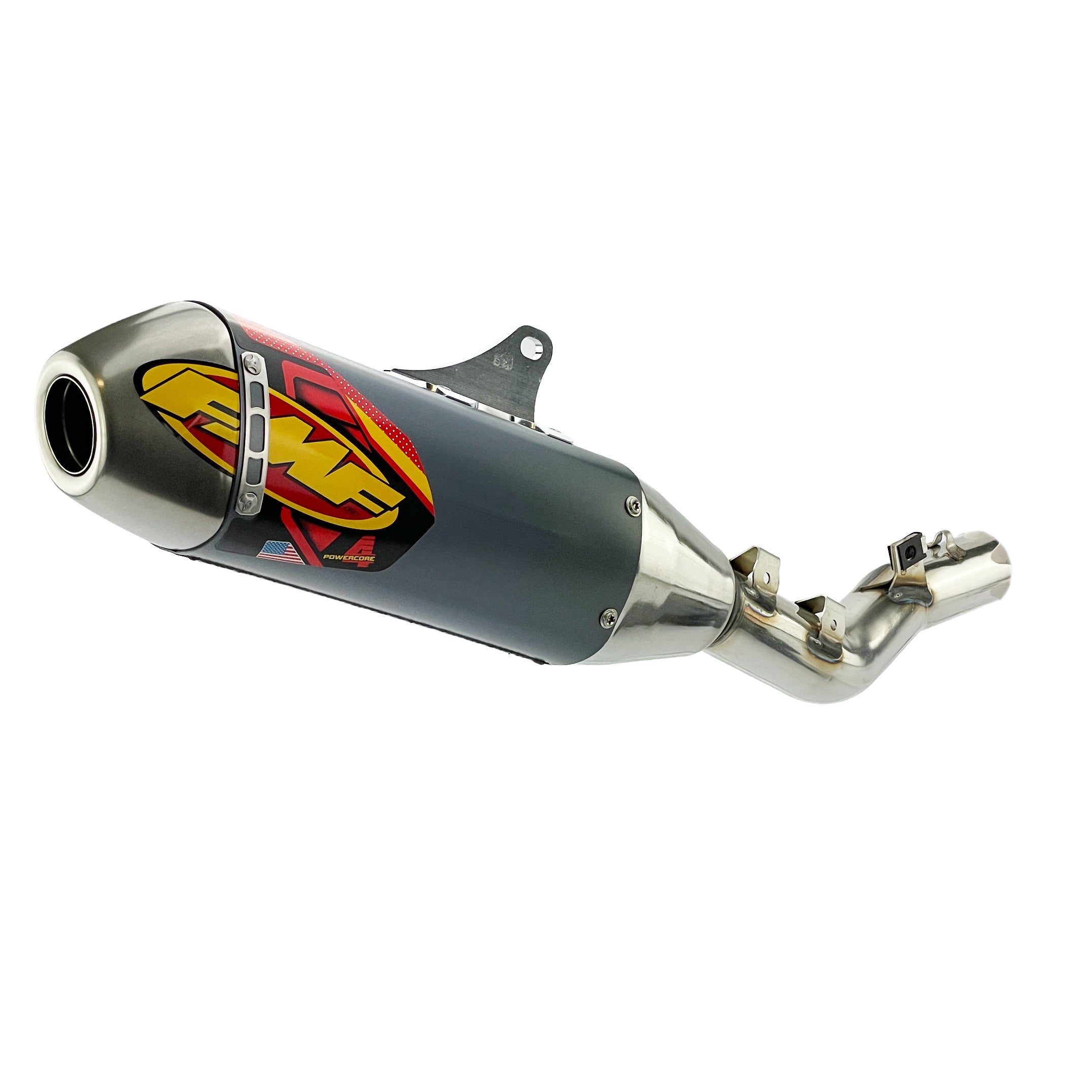 FMF Powercore 4 Hex Exhaust Silencer Honda CRF 450 R 21-26, CRF 450 RX 21-26 - FMF 041600