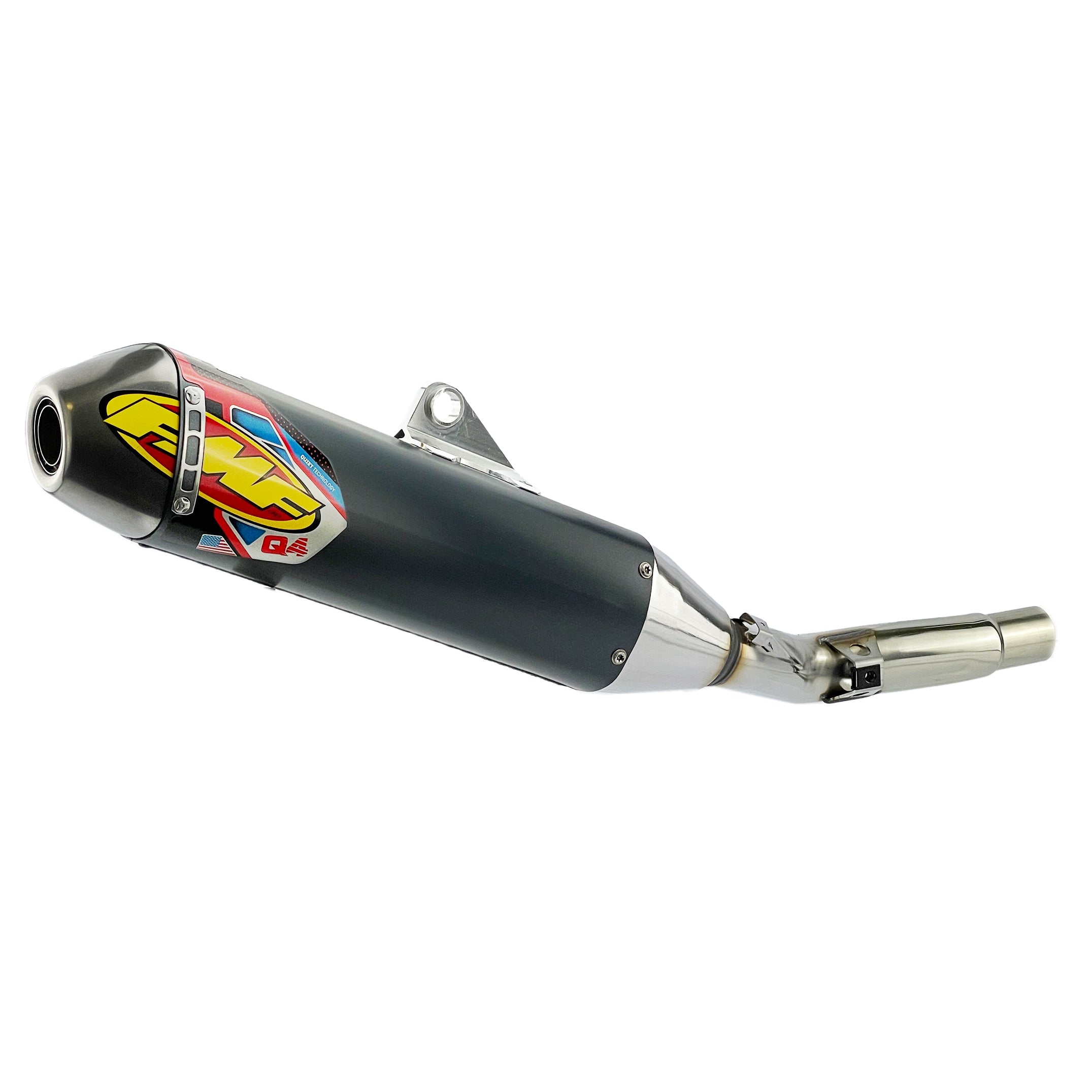 FMF Q4 Hex Exhaust Silencer Kawasaki KXF 250 21-24, KXF250X 21-24 - FMF 042393