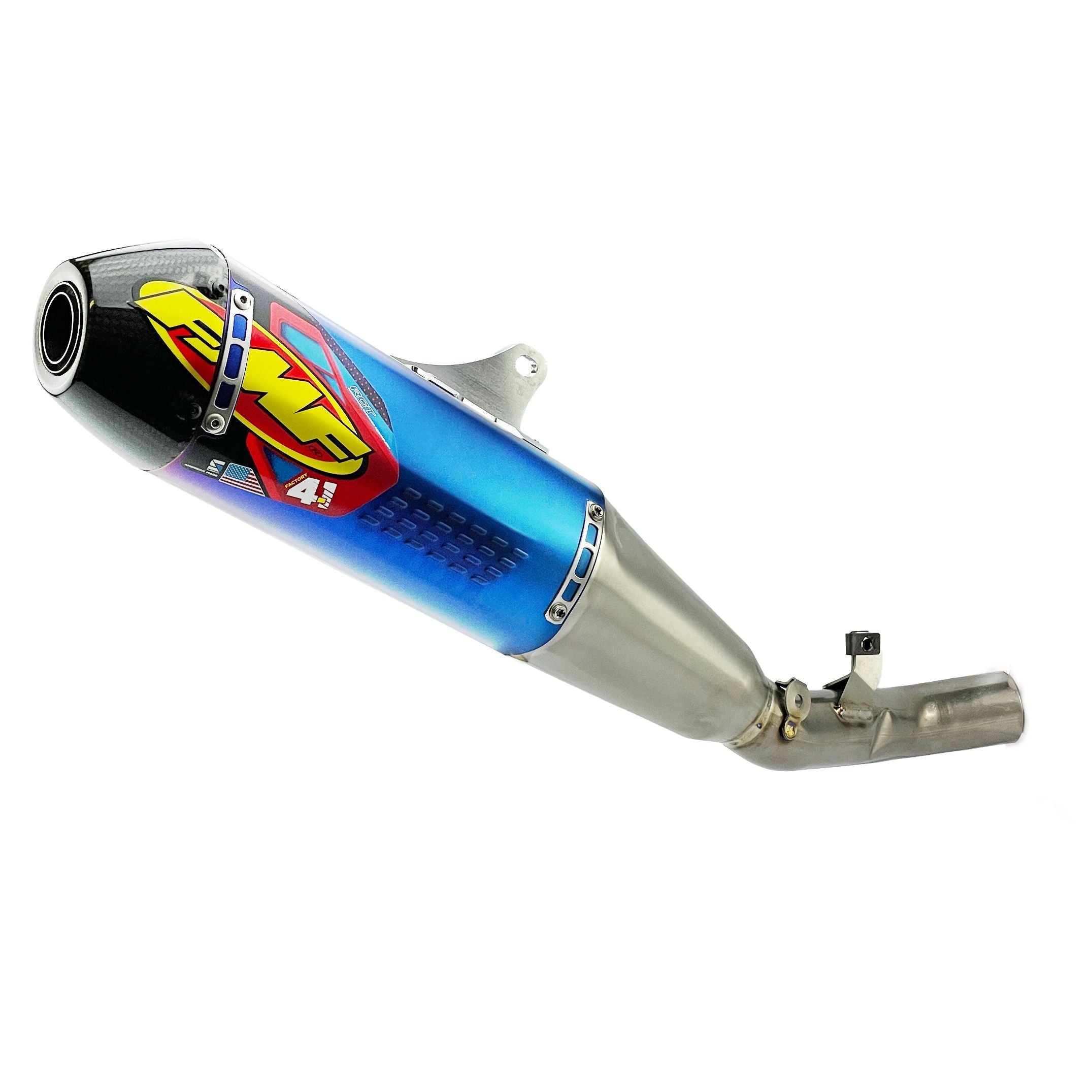 FMF Factory 4.1 RCT Titanium Anodized Exhaust Silencer Honda CRF 250 R/RX 2025-2026