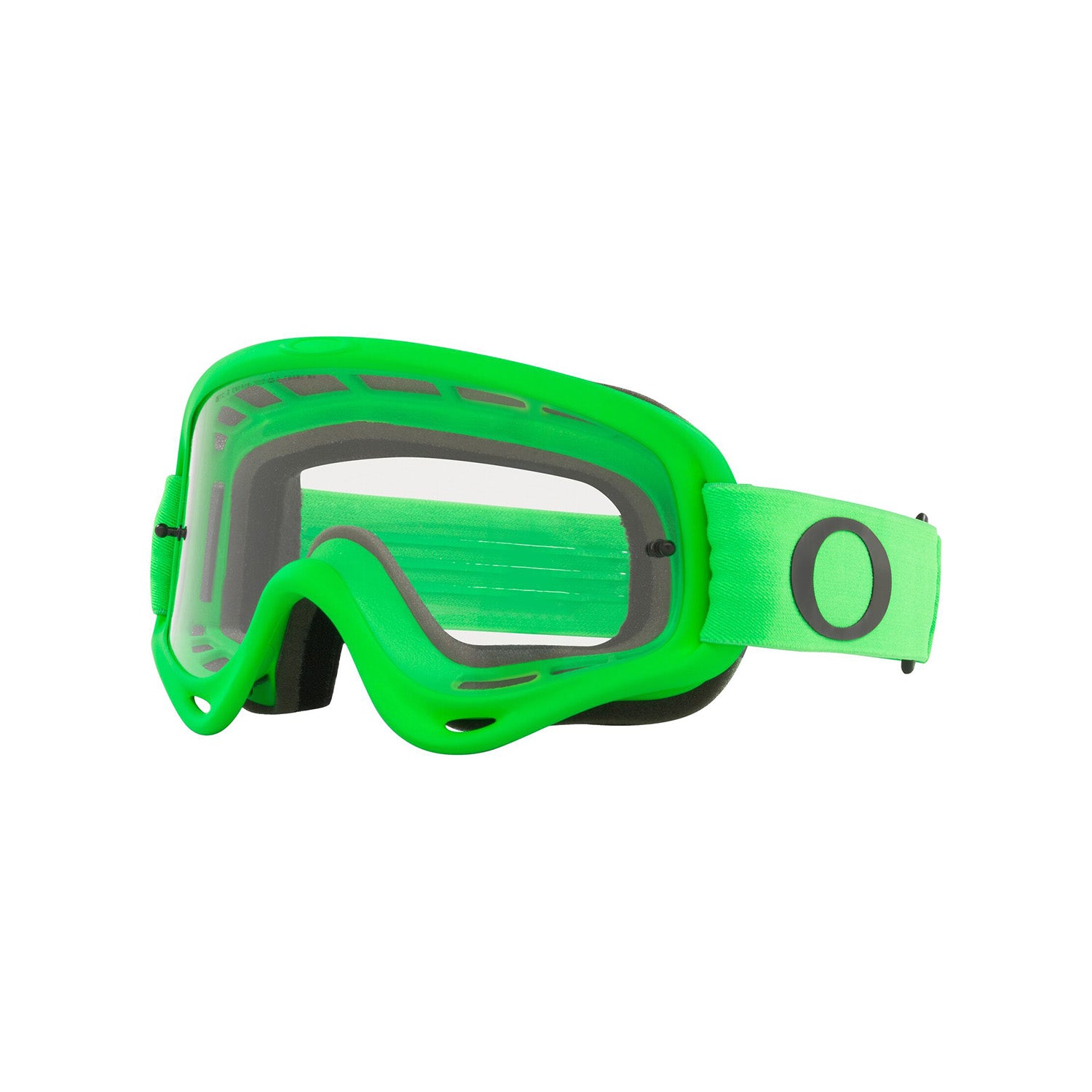 Oakley O Frame MX Goggle Moto Green - Clear Lens
