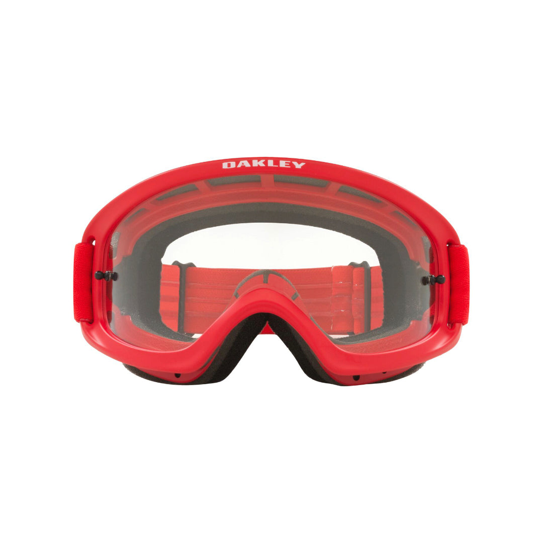 Oakley O Frame 2.0 Pro XS MX Goggle Moto Red - Clear Lens