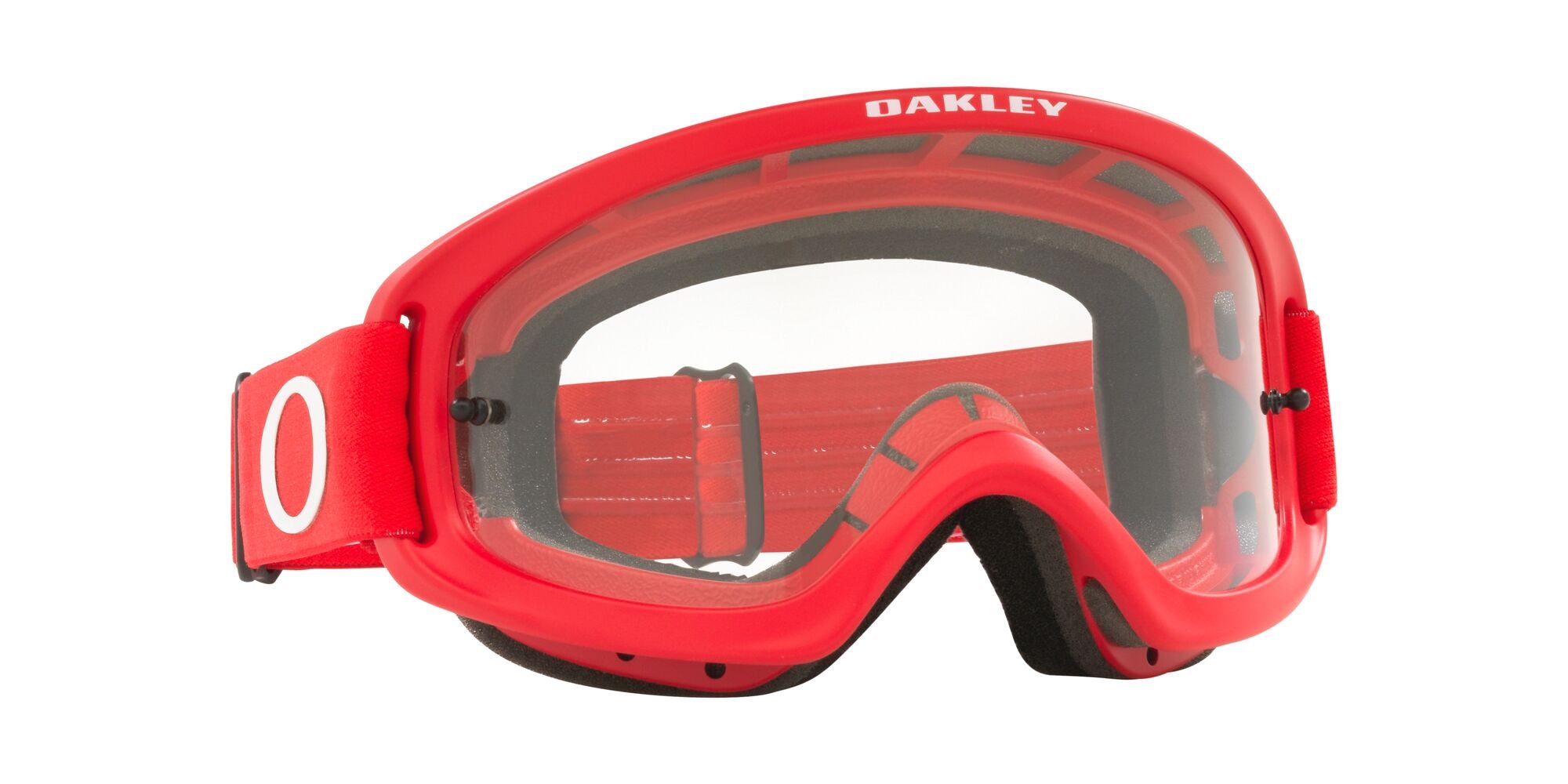 Oakley O Frame 2.0 Pro XS MX Goggle Moto Red - Clear Lens