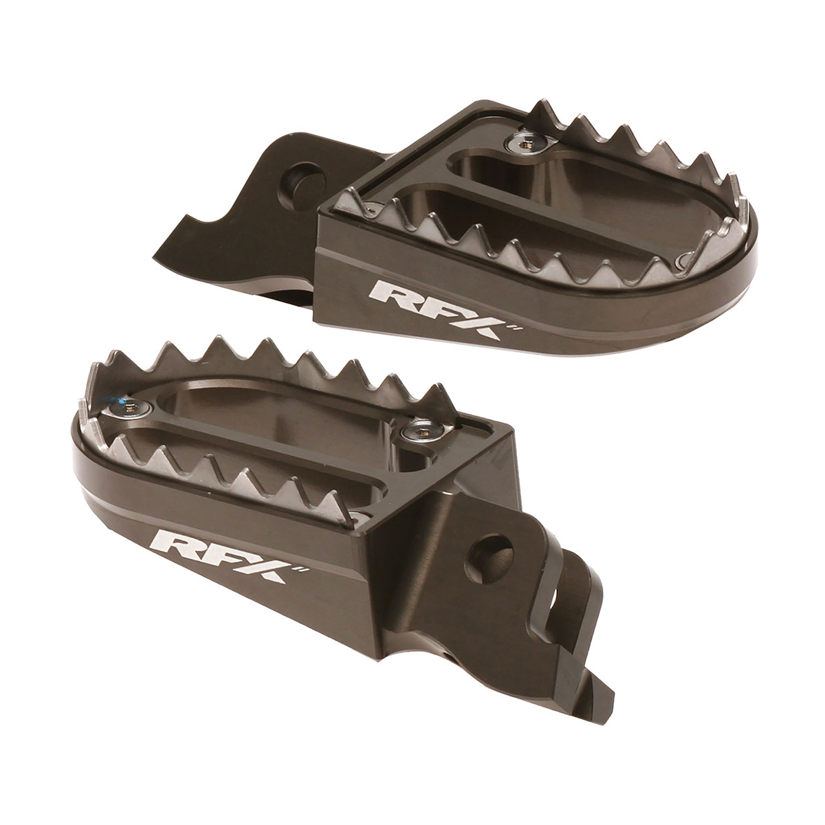RFX Pro Series 2 Footrests Kawasaki KXF250 06-24 KXF450 07-24 Hard Anodised