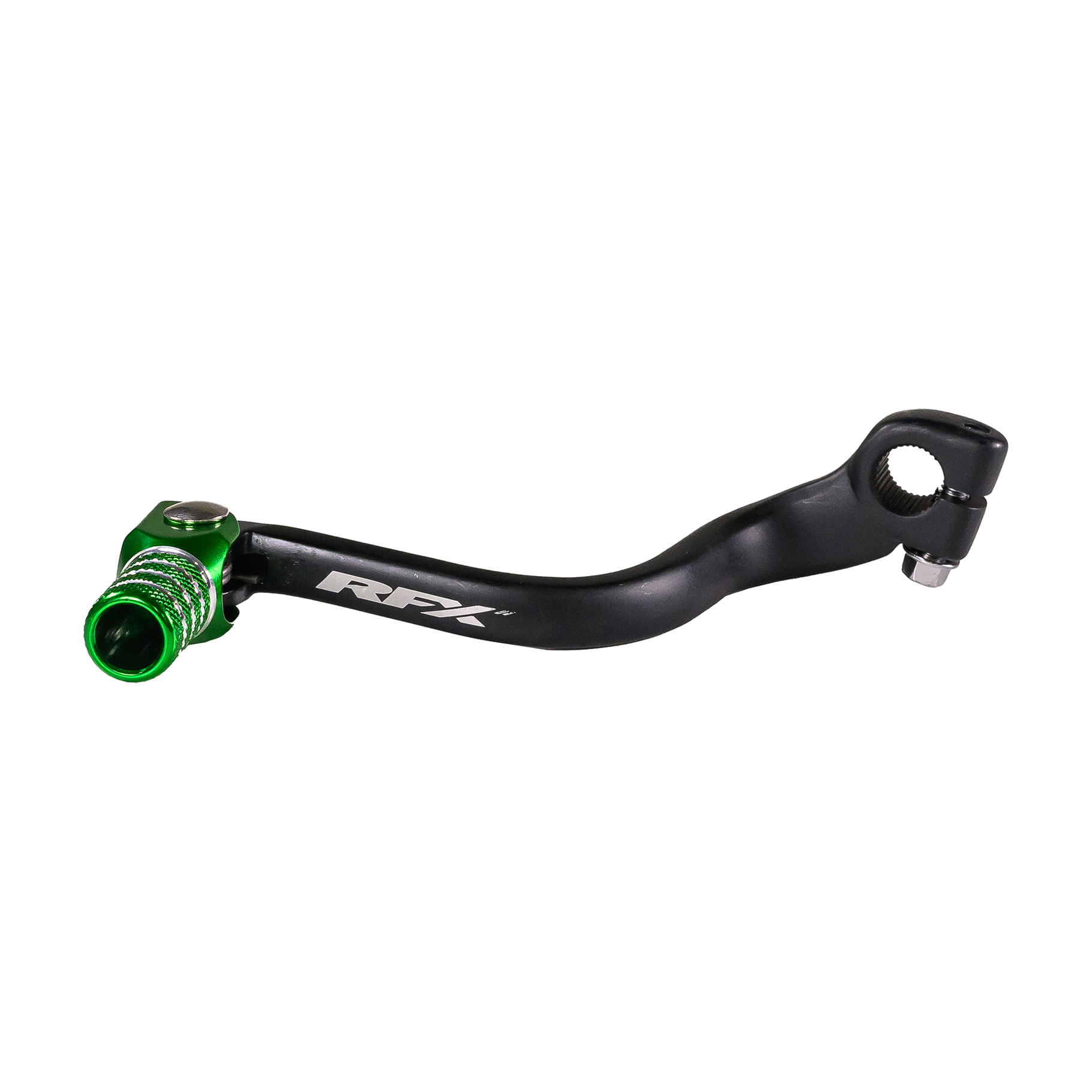 RFX Race Gear Lever Kawasaki KX125 94-02 KX250 94-08 Black/Green