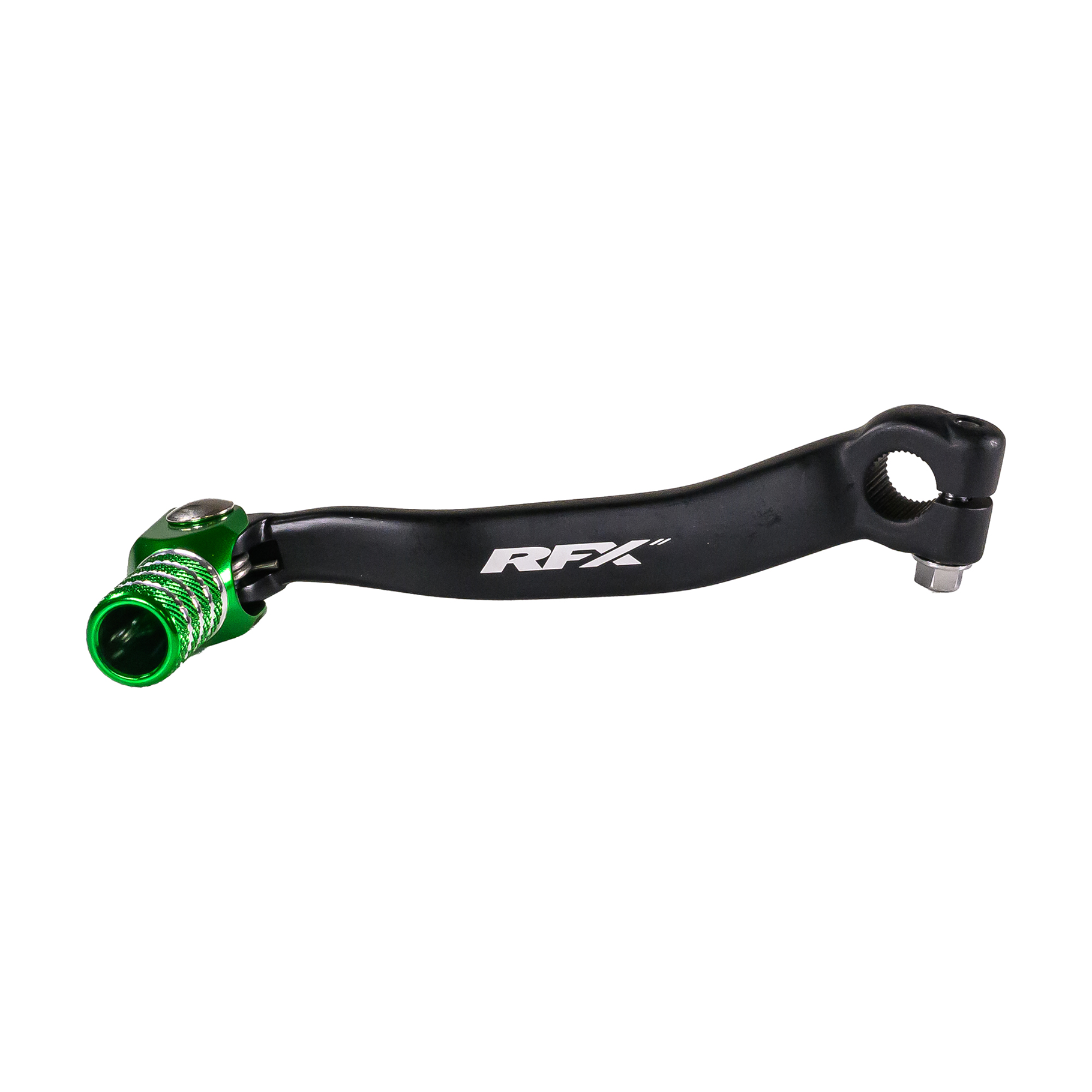 RFX Race Gear Lever Kawasaki KX125 03-08 Black/Green