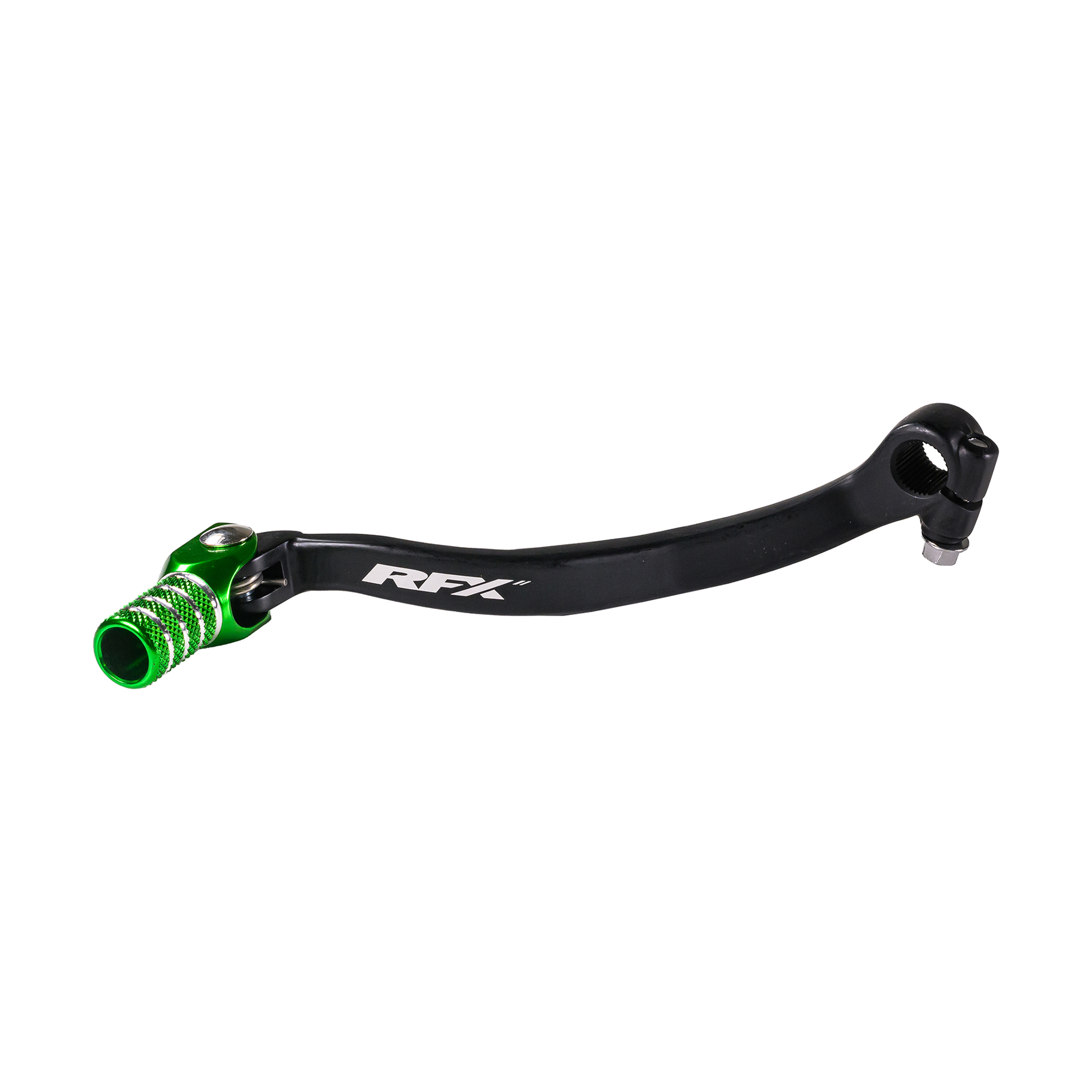 RFX Race Gear Lever Kawasaki KXF250 04-06 Black/Green