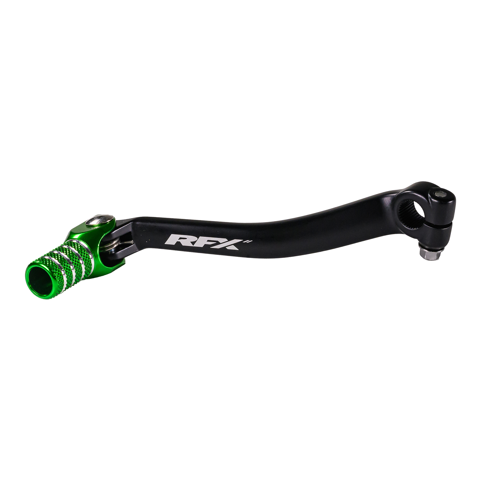 RFX Race Gear Lever Kawasaki KXF450 06-08 Black/Green