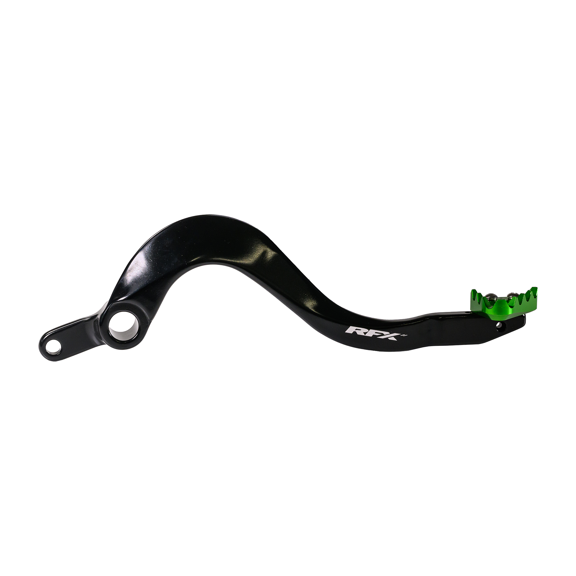 RFX Pro ST Rear Brake Lever Kawasaki KXF250 05-20 Suzuki RMZ250 05-06 Black/Green