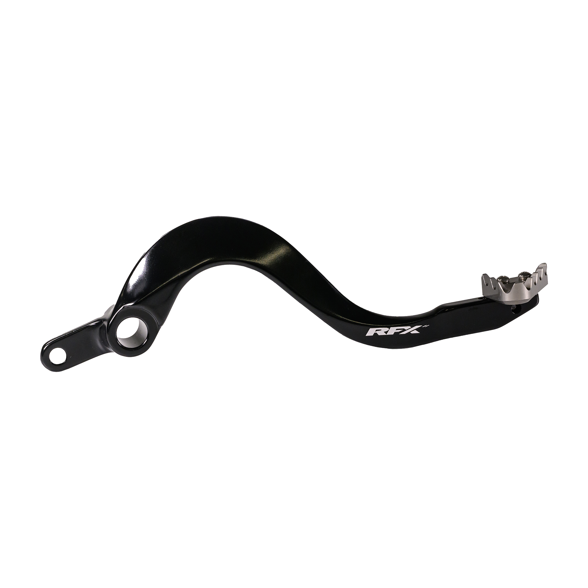 RFX Pro ST Rear Brake Lever Kawasaki KXF250 21-24 KXF450 06-24 Black/Hard Anodised