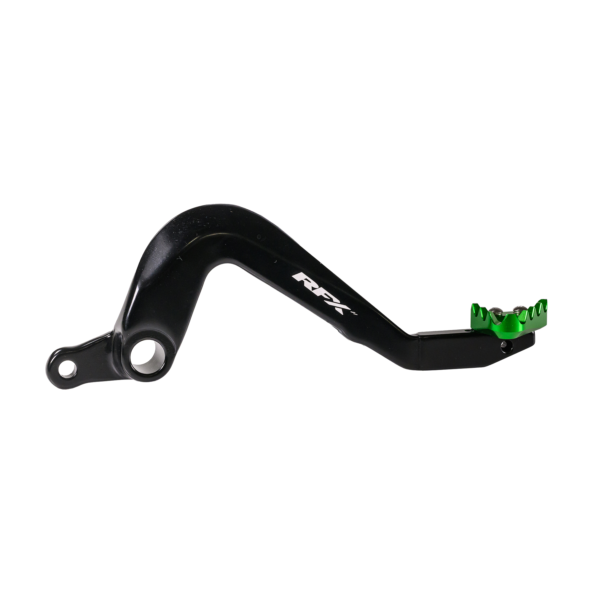 RFX Pro ST Rear Brake Lever Kawasaki KX85 01-24 Black/Green