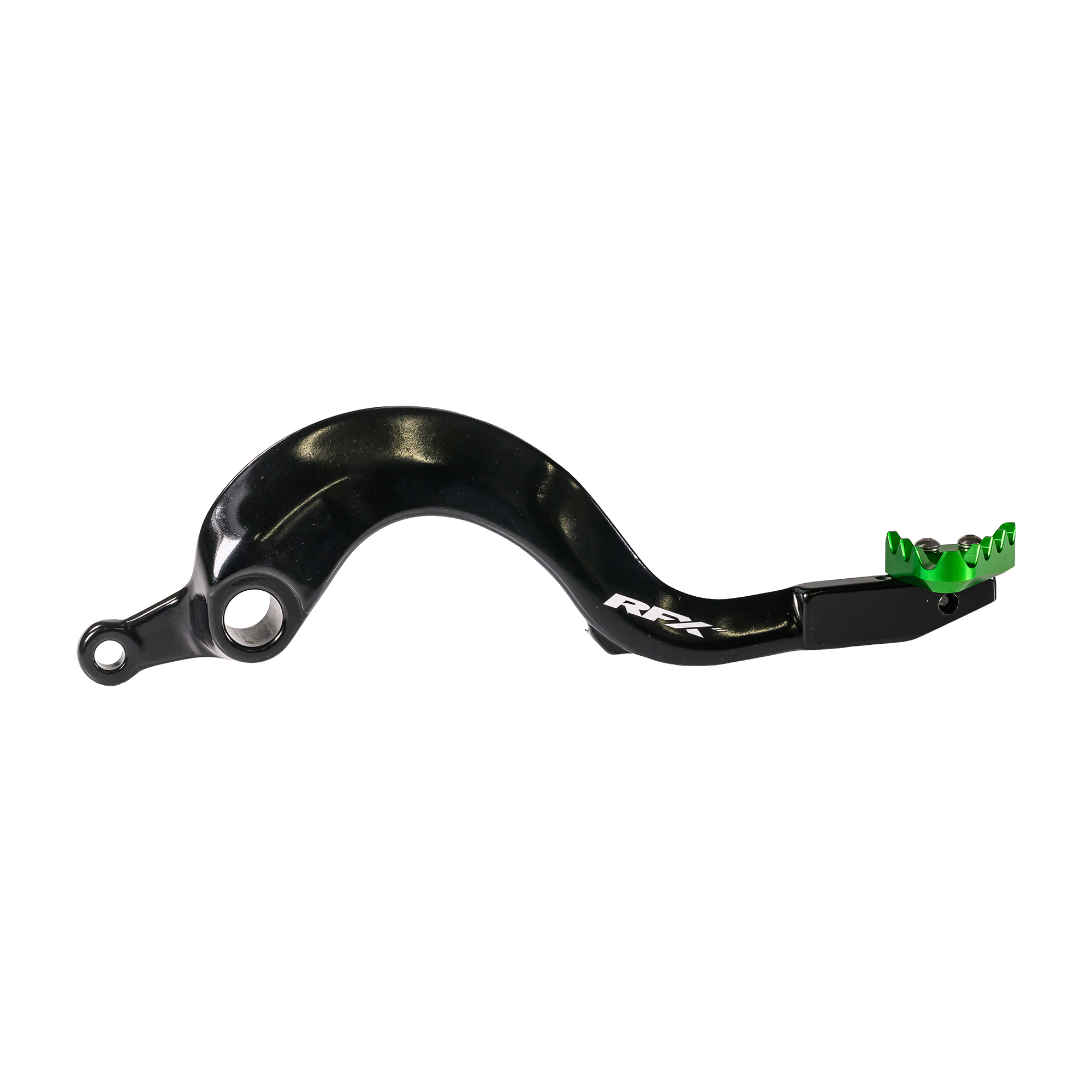 RFX Pro ST Rear Brake Lever Kawasaki KX250 05-08 Black/Green