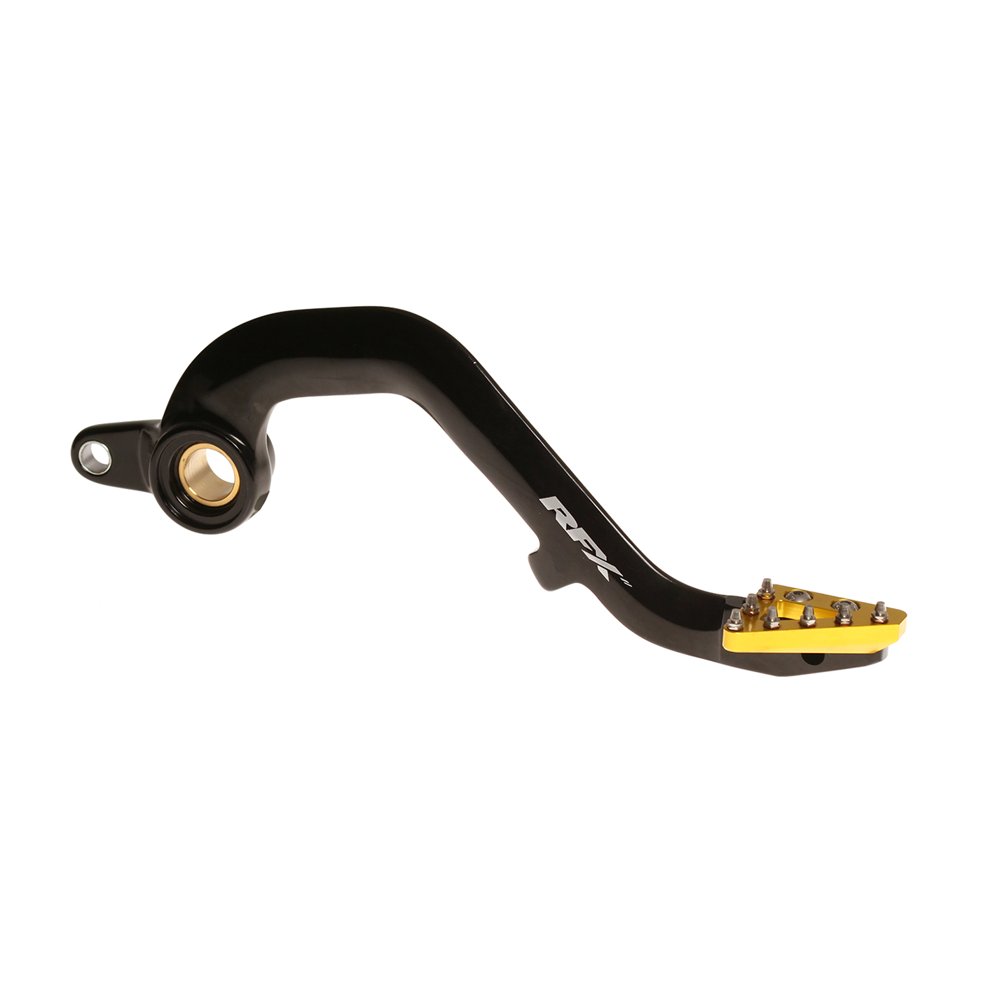 RFX Pro ST Rear Brake Lever Suzuki RM250 01-08 Black/Yellow