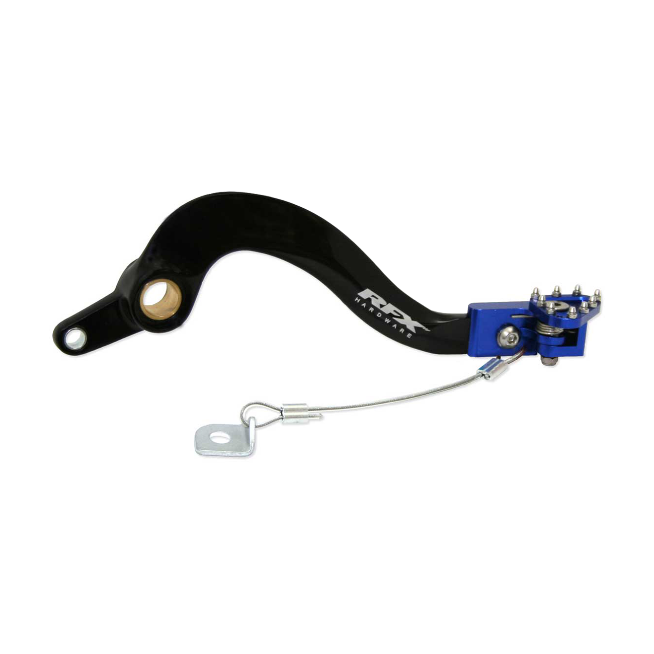 RFX Pro FT Rear Brake Lever Yamaha YZF250 10-23 WR250F 15-24 Black/Blue
