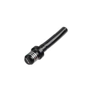 RFX Race Vent Tube - Shorty Inc 1 Way Cap Black